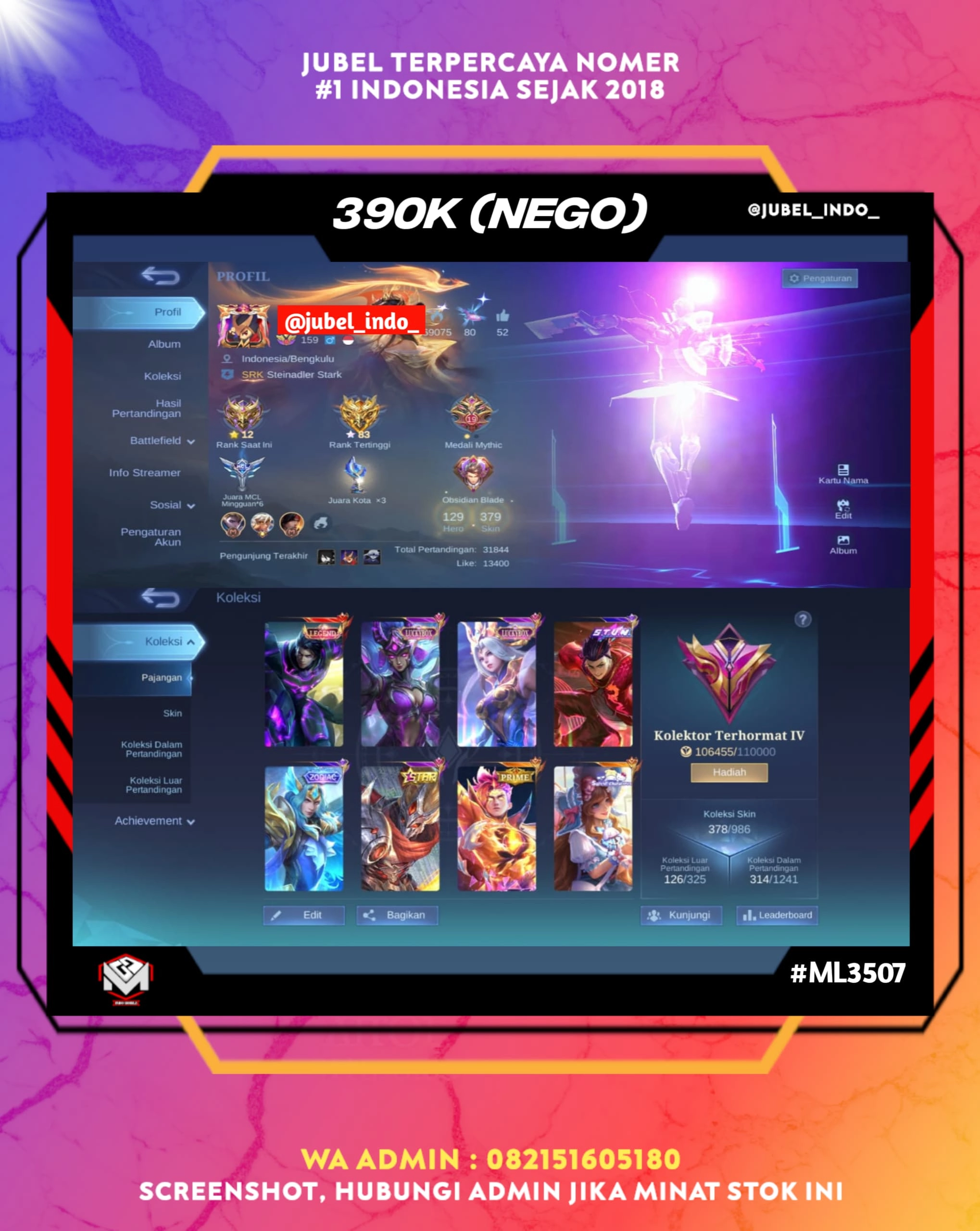 STOK ML #ML3507