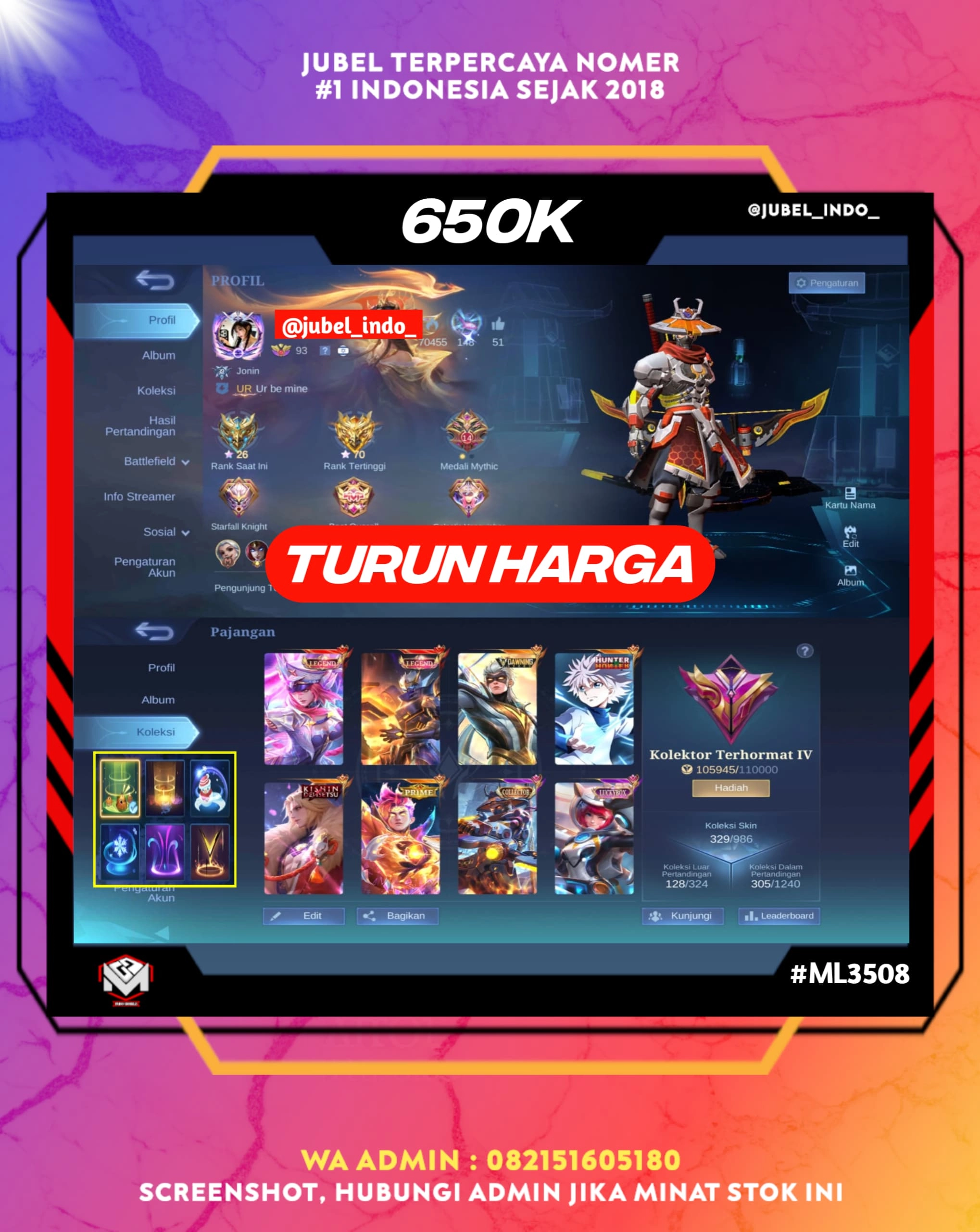 STOK ML #ML3508