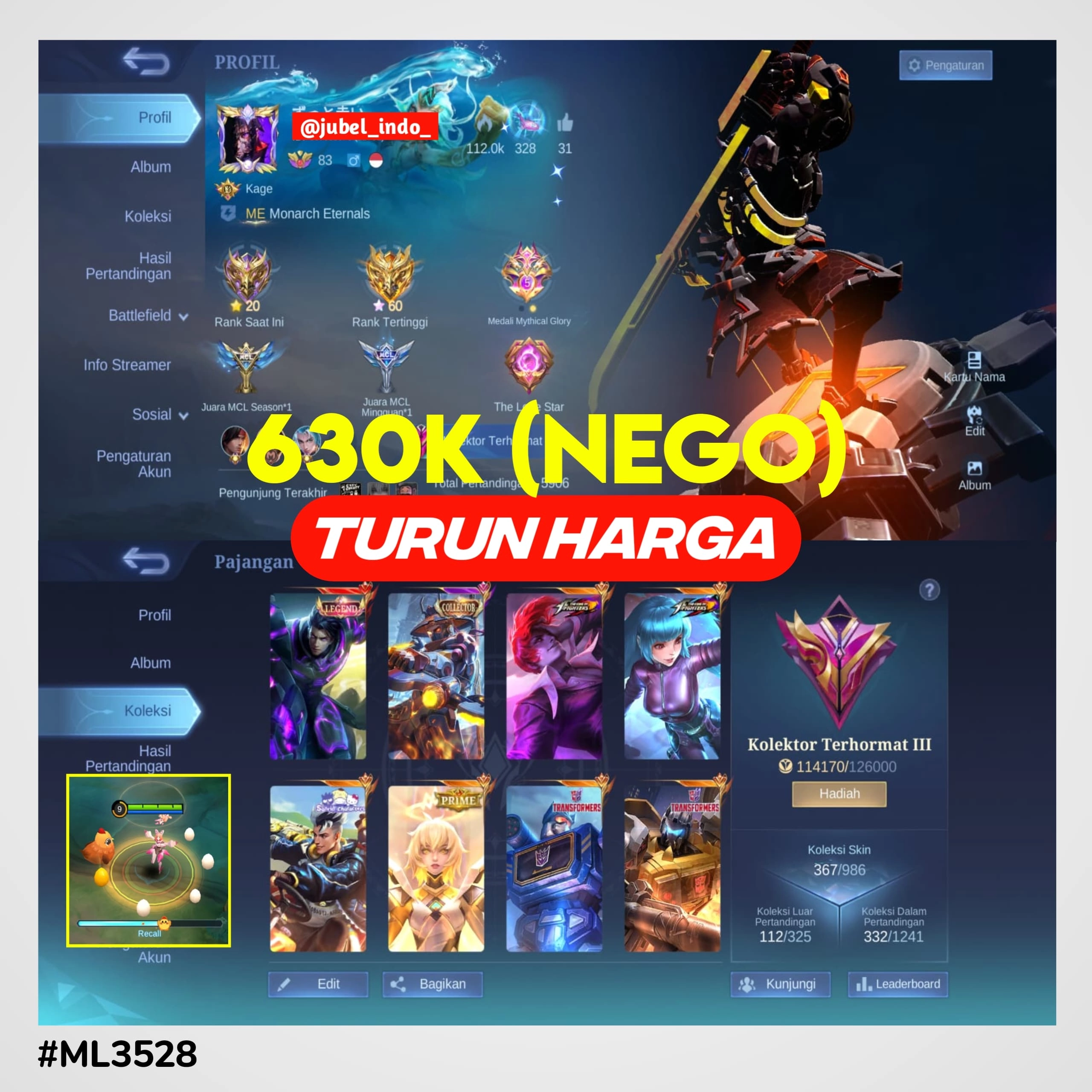 STOK ML #ML3528