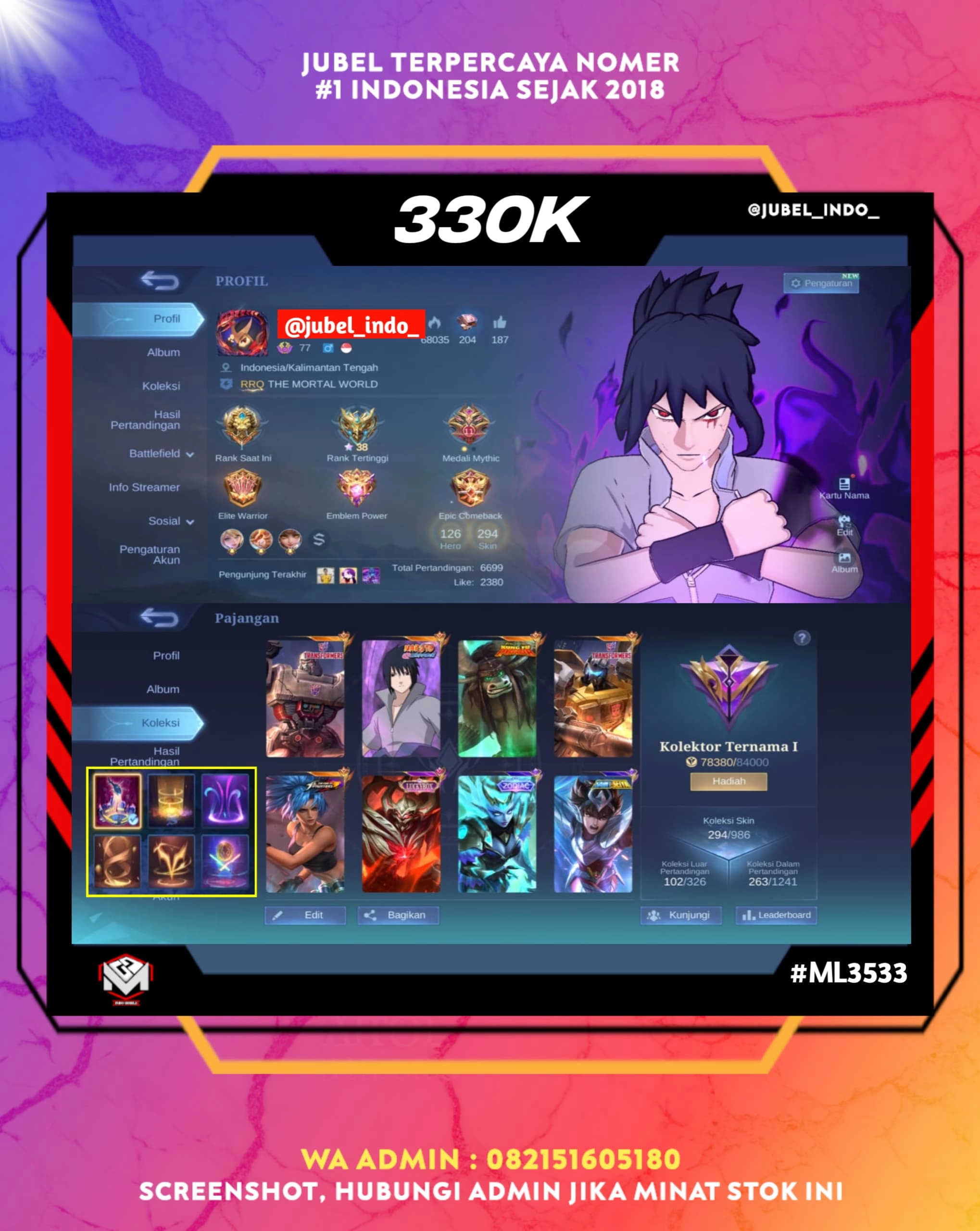 STOK ML #ML3533
