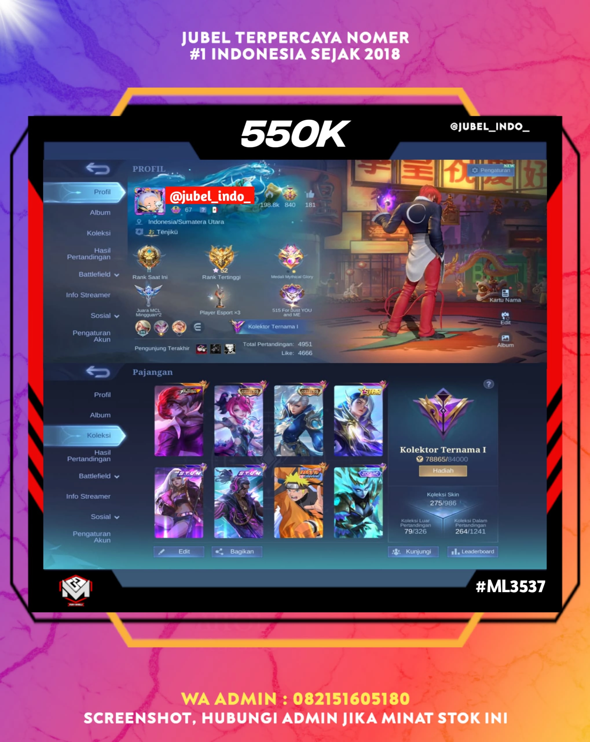 STOK ML #ML3537