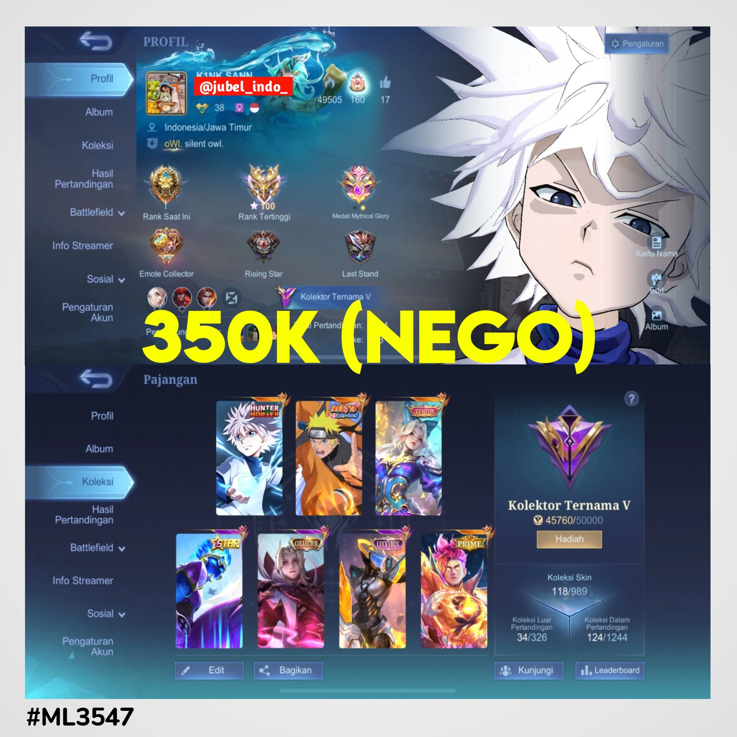STOK ML #ML3547