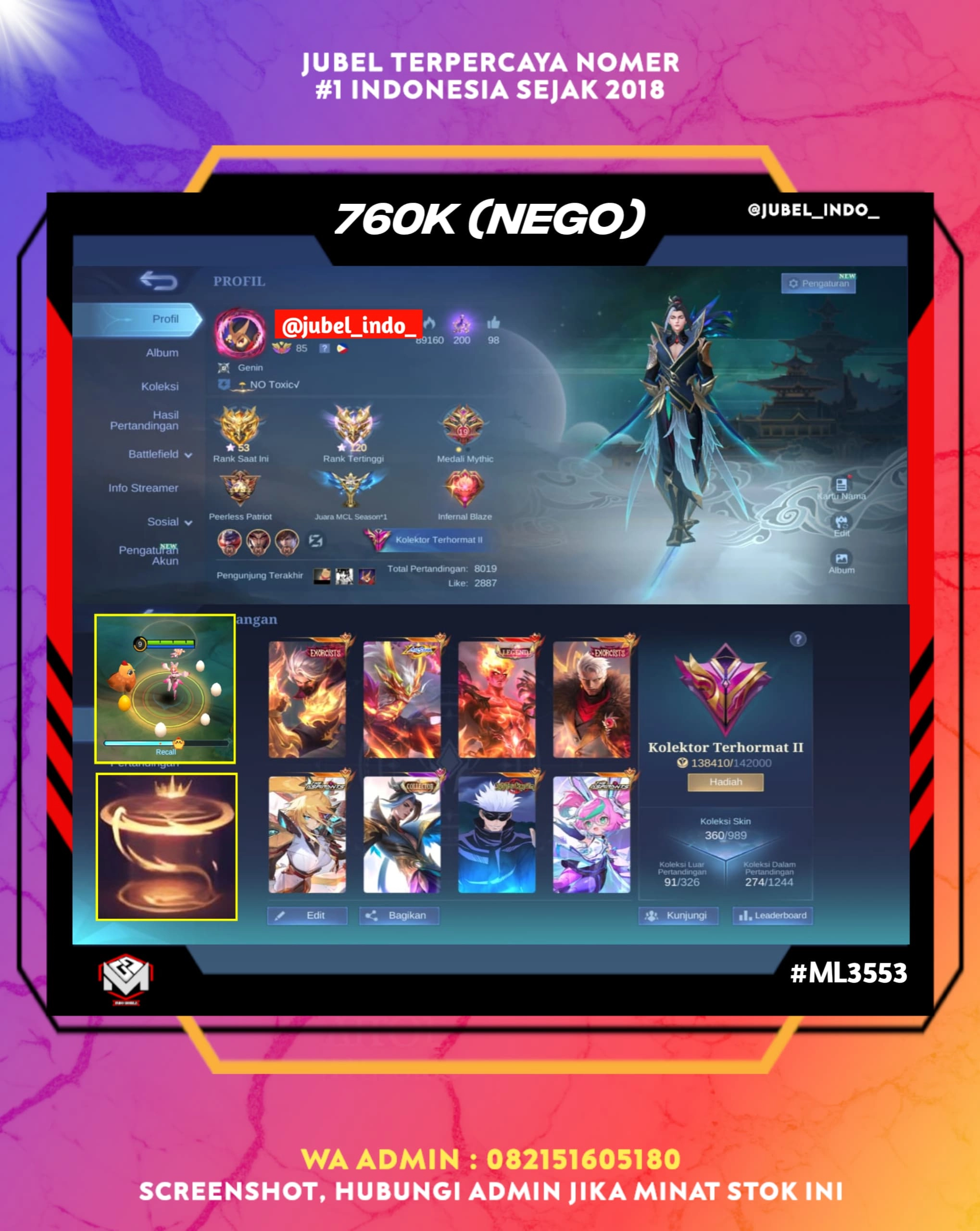 STOK ML #ML3553