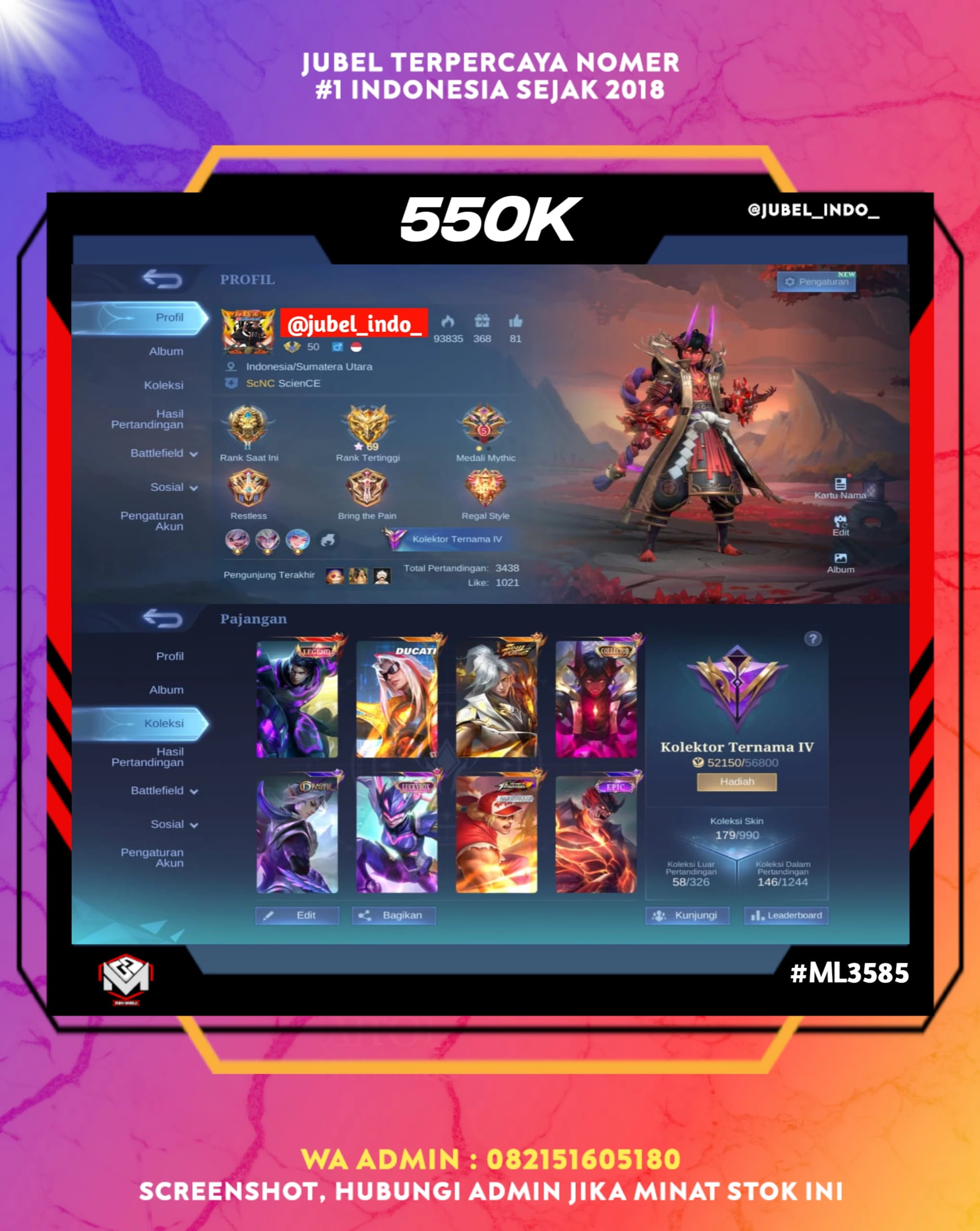 STOK ML #ML3585