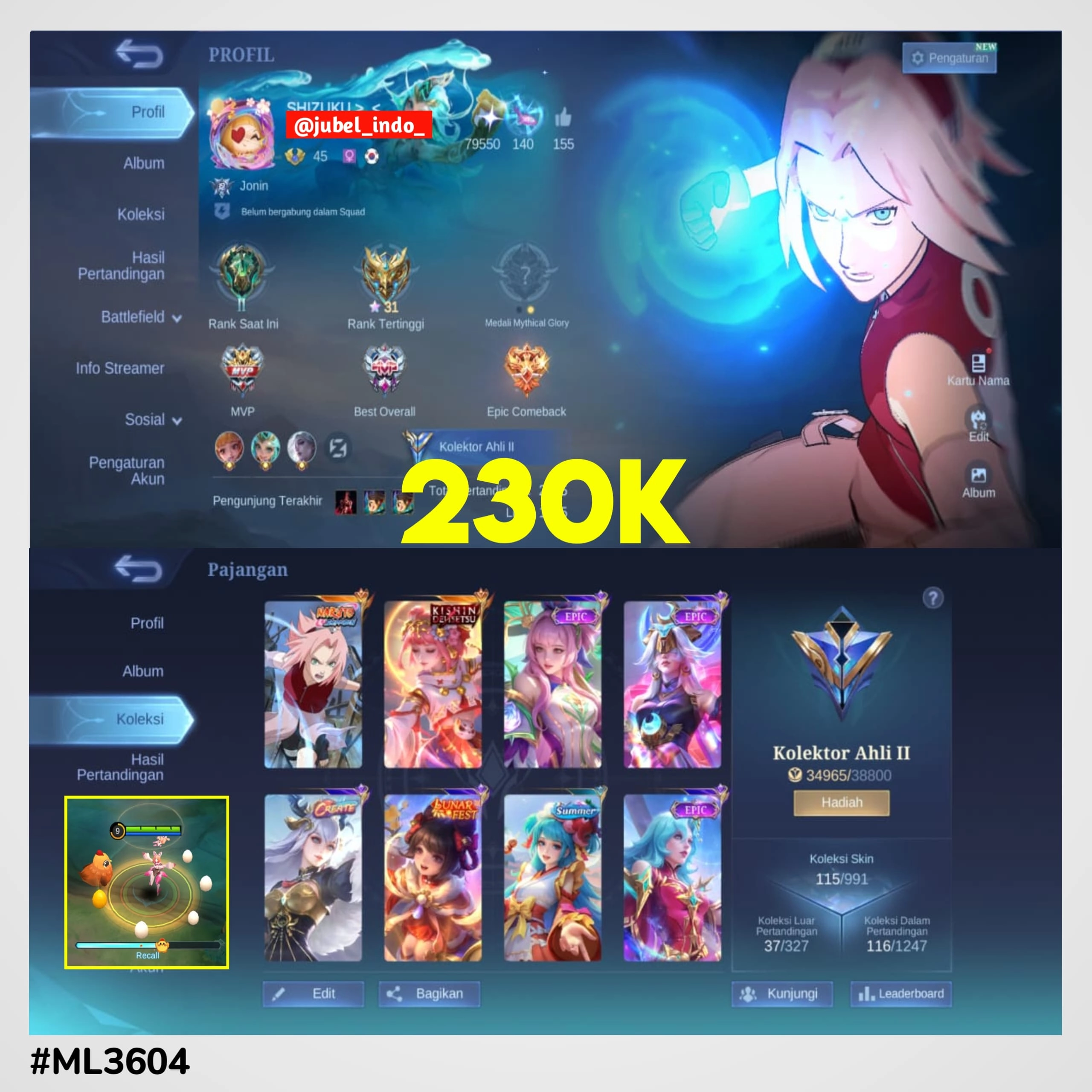 STOK ML #ML3604