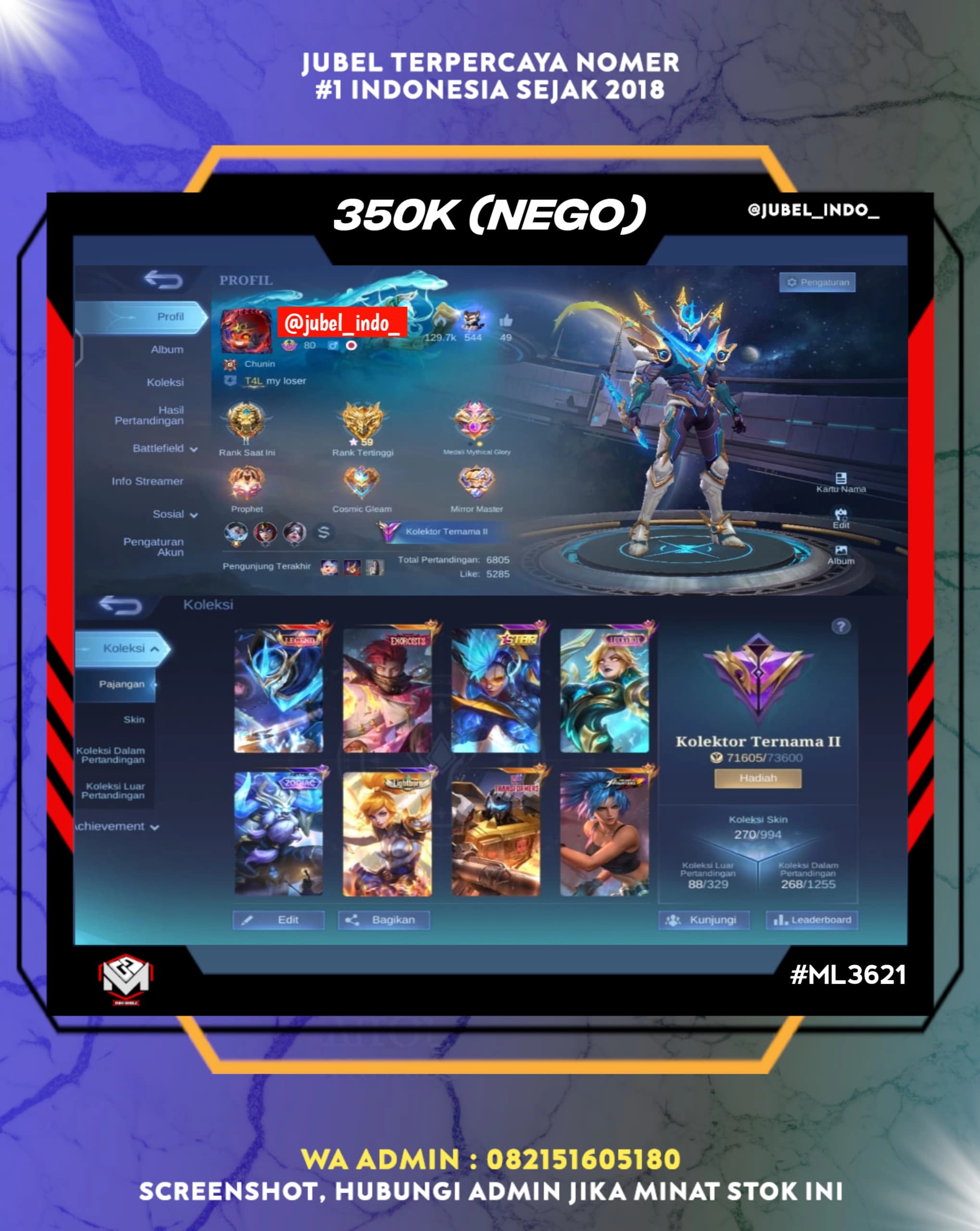 STOK ML #ML3621