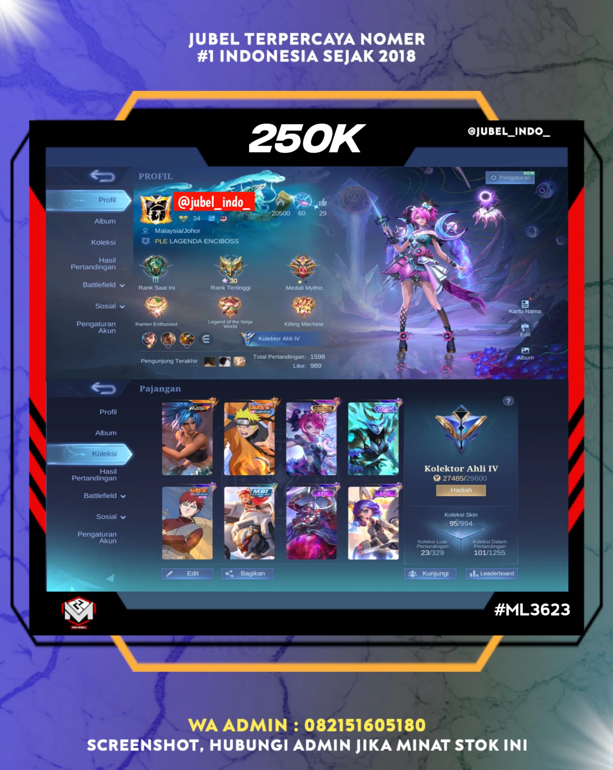 STOK ML #ML3623