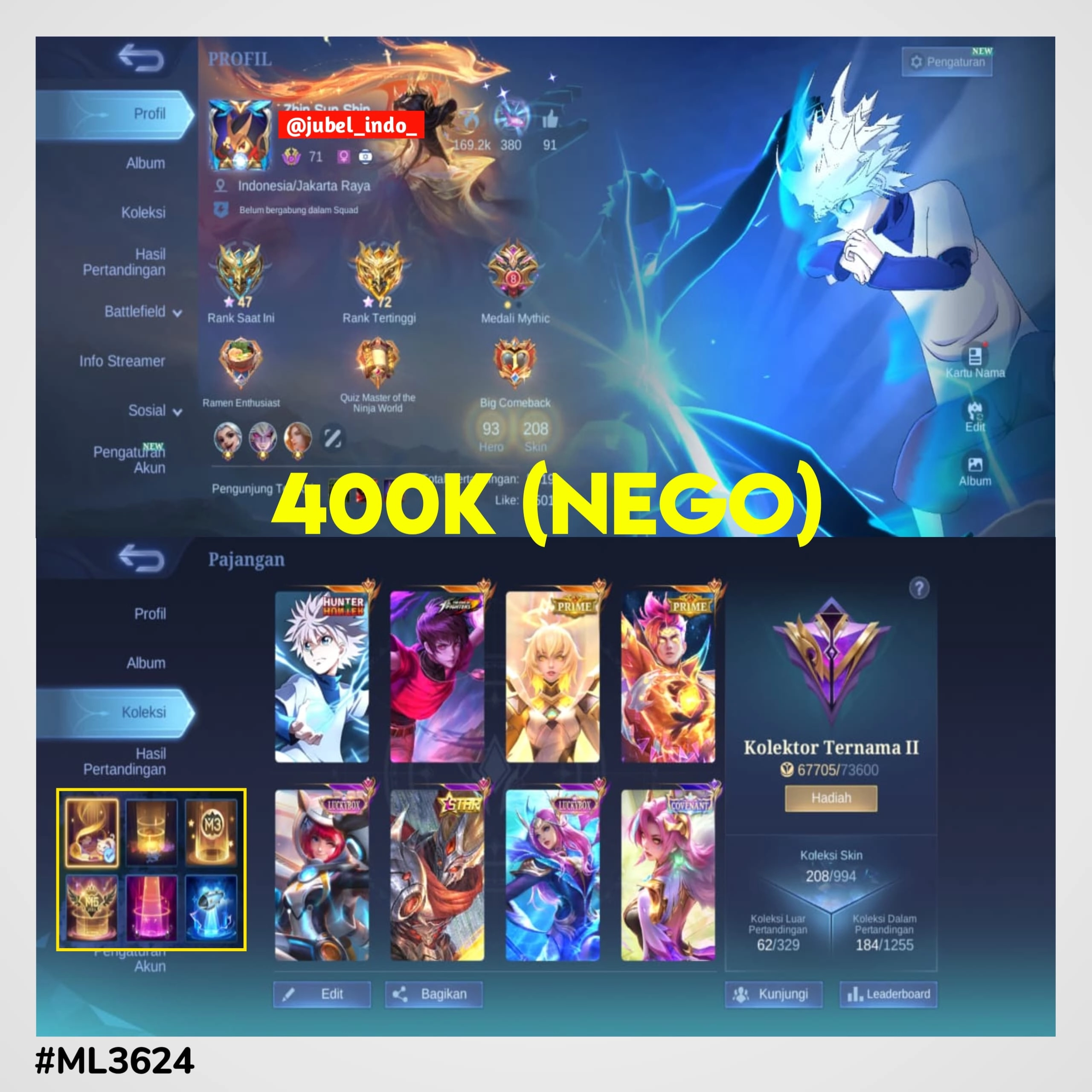 STOK ML #ML3624