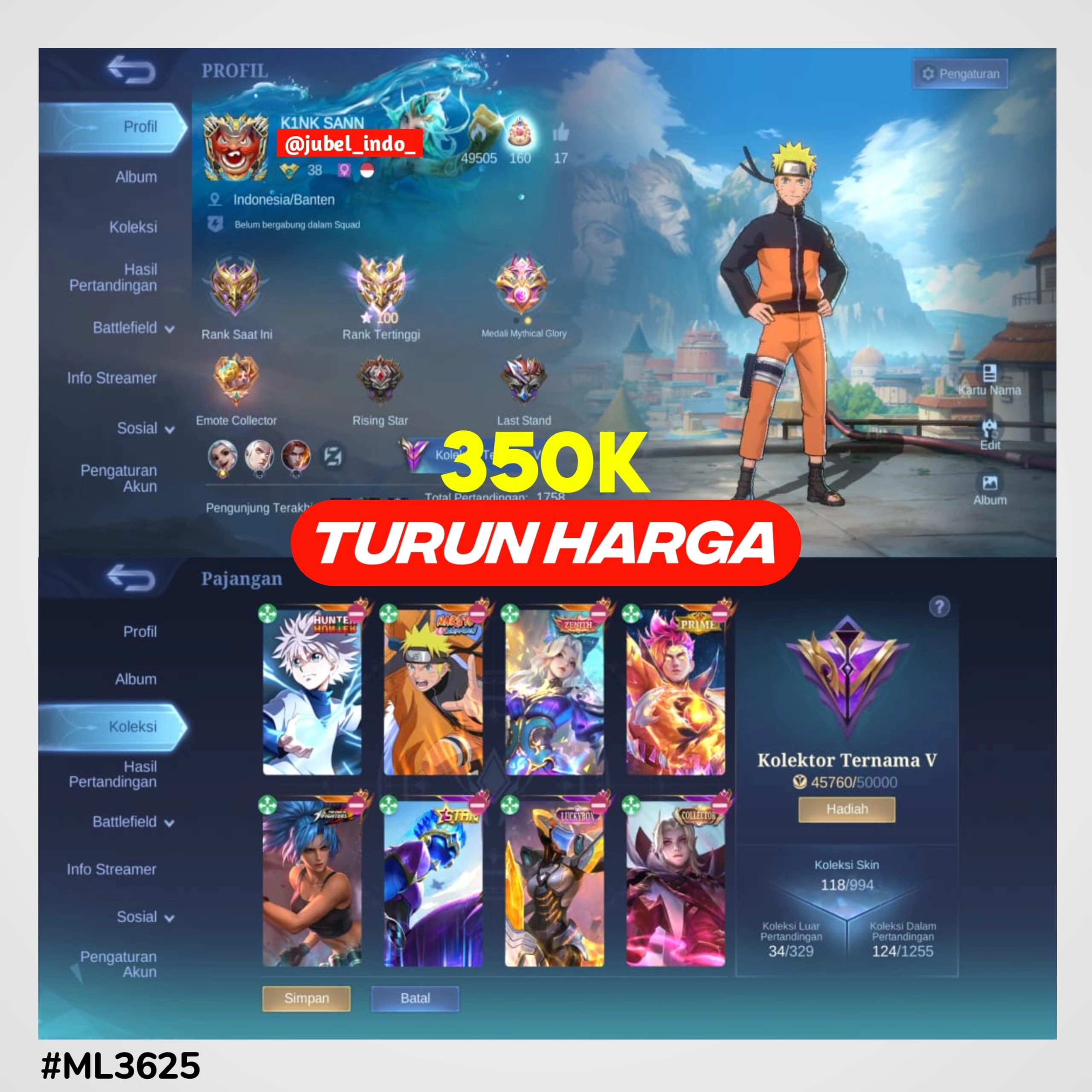 STOK ML #ML3625