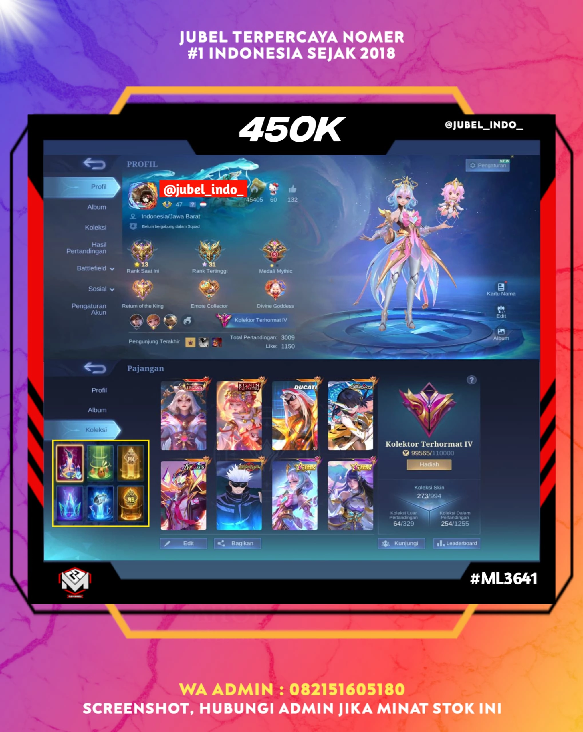 STOK ML #ML3641