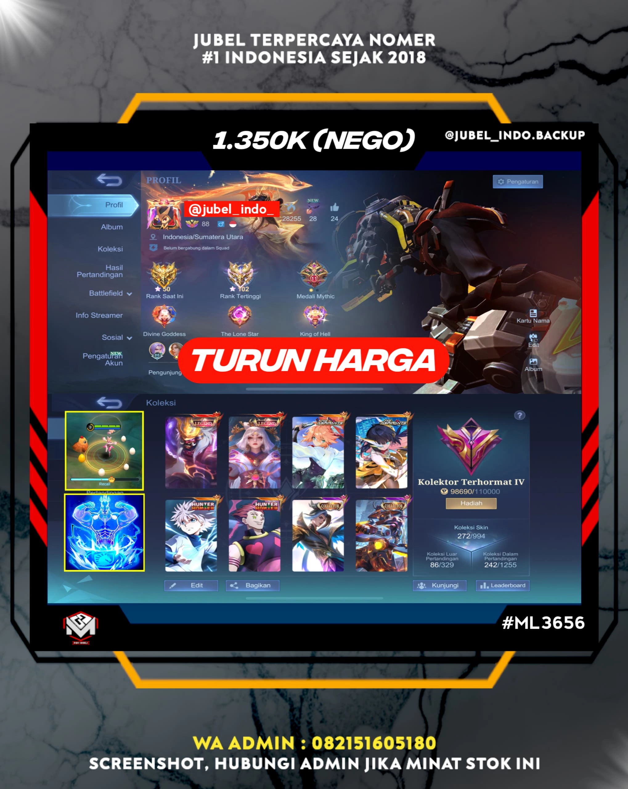 STOK ML #ML3656