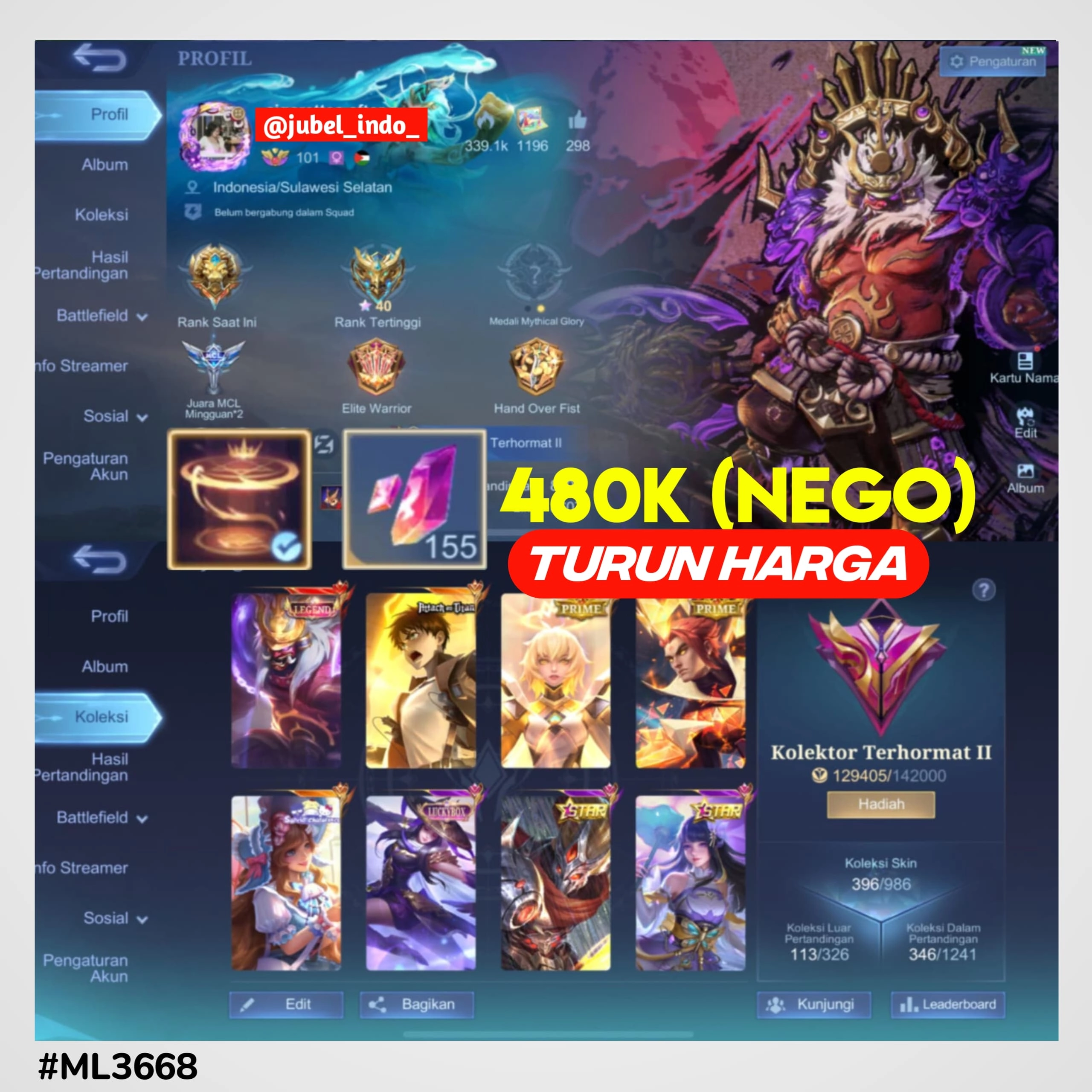 STOK ML #ML3668