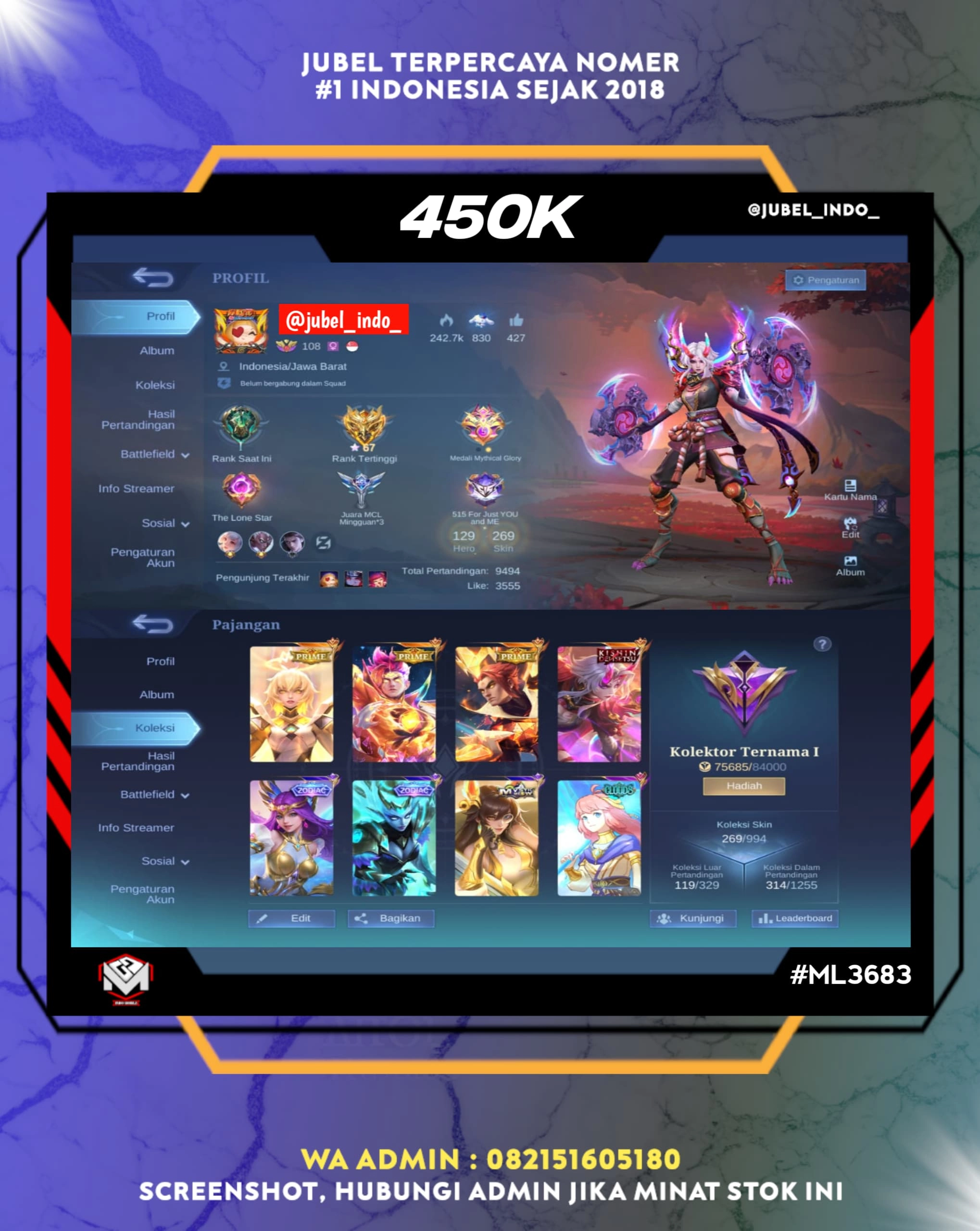 STOK ML #ML3683