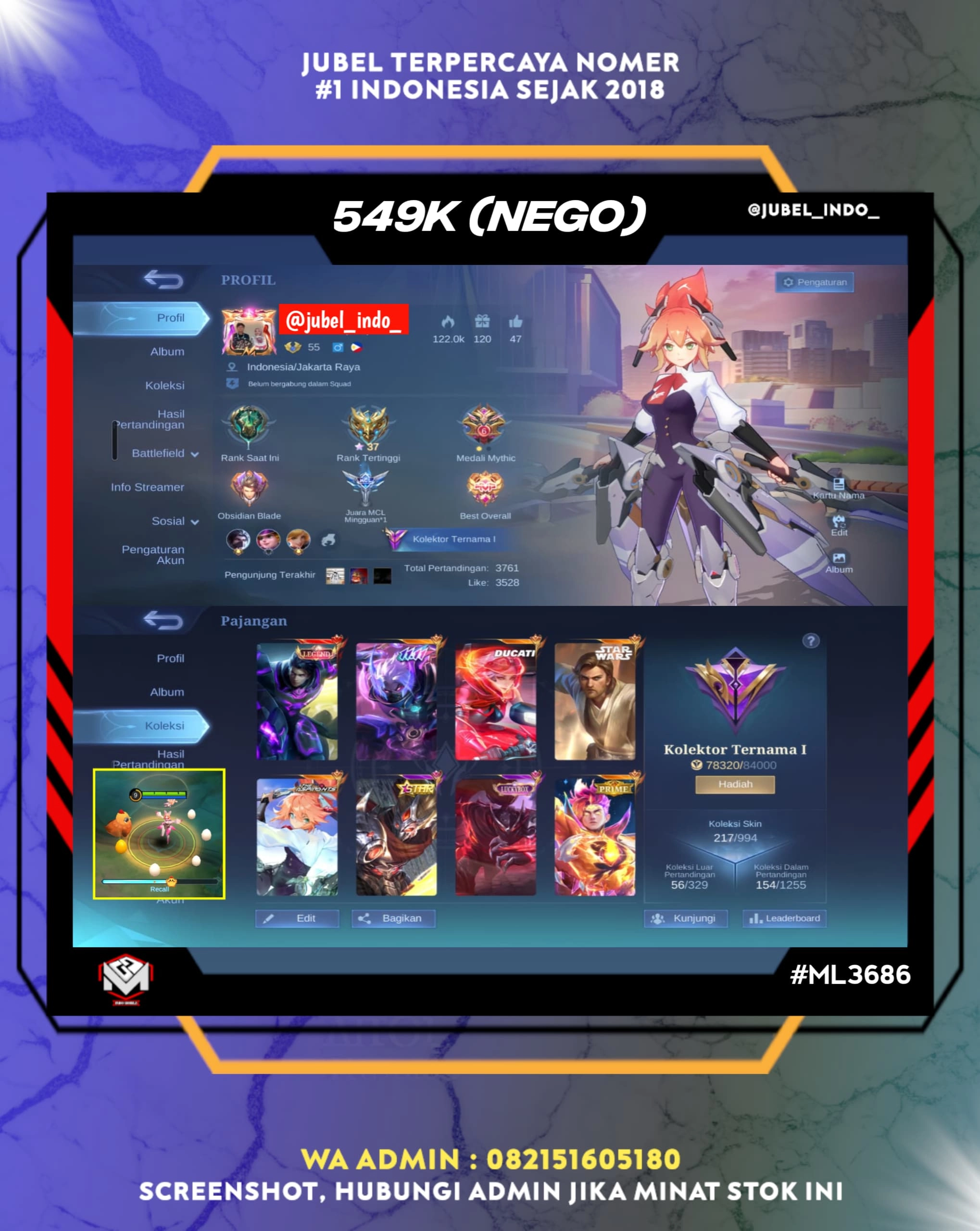 STOK ML #ML3686