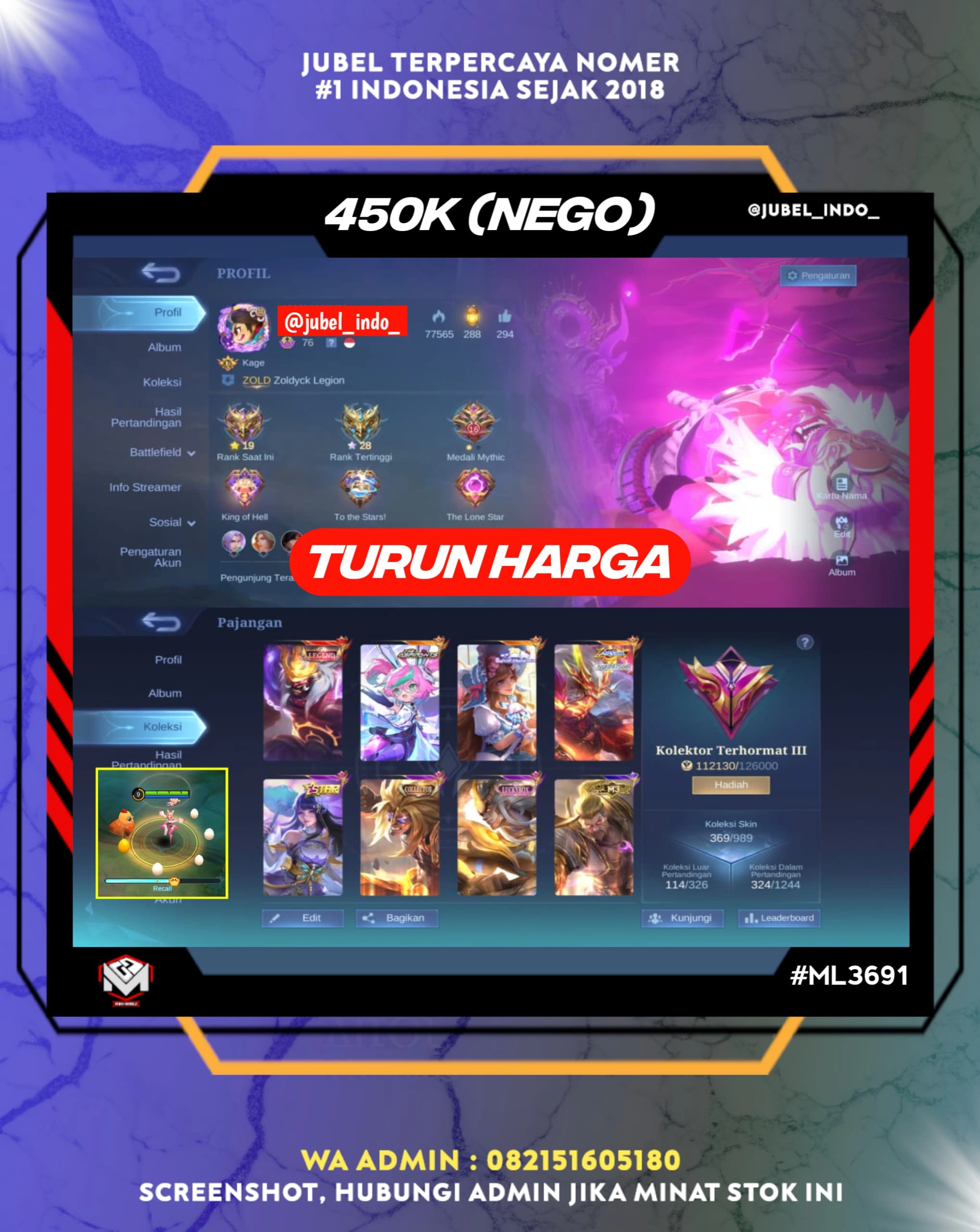 STOK ML #ML3691
