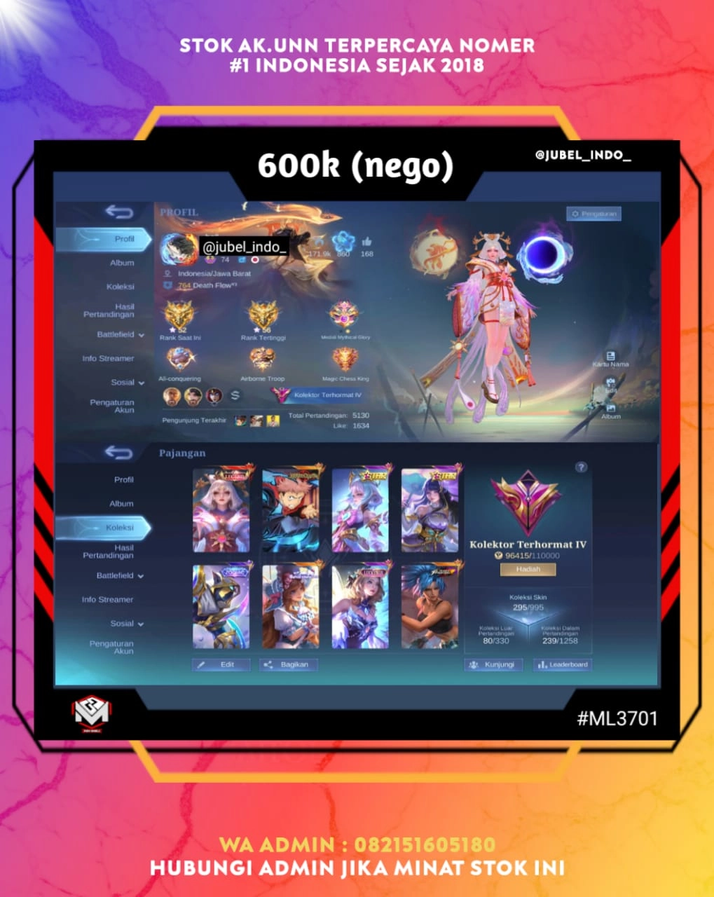 STOK ML #ML3701