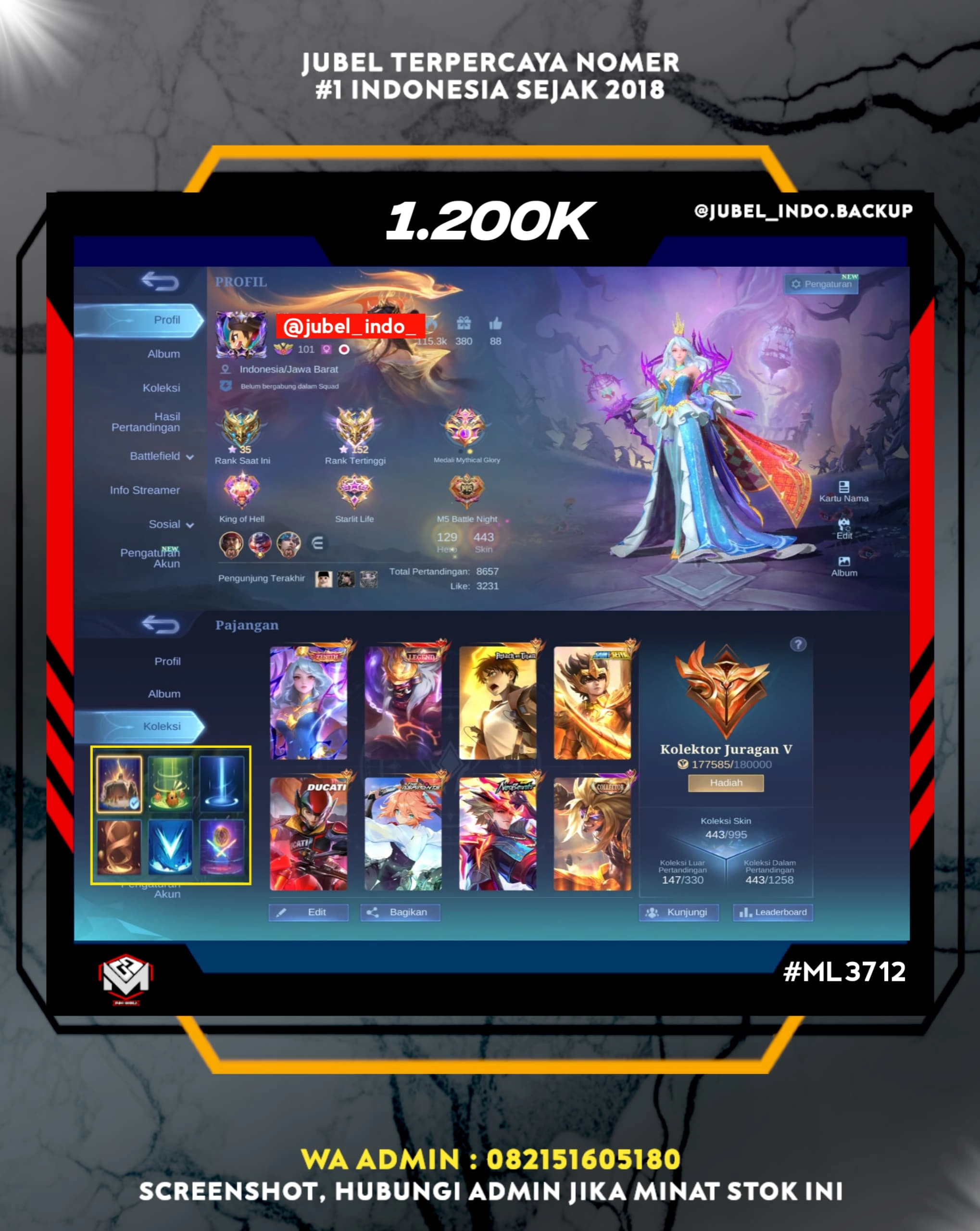 STOK ML #ML3712