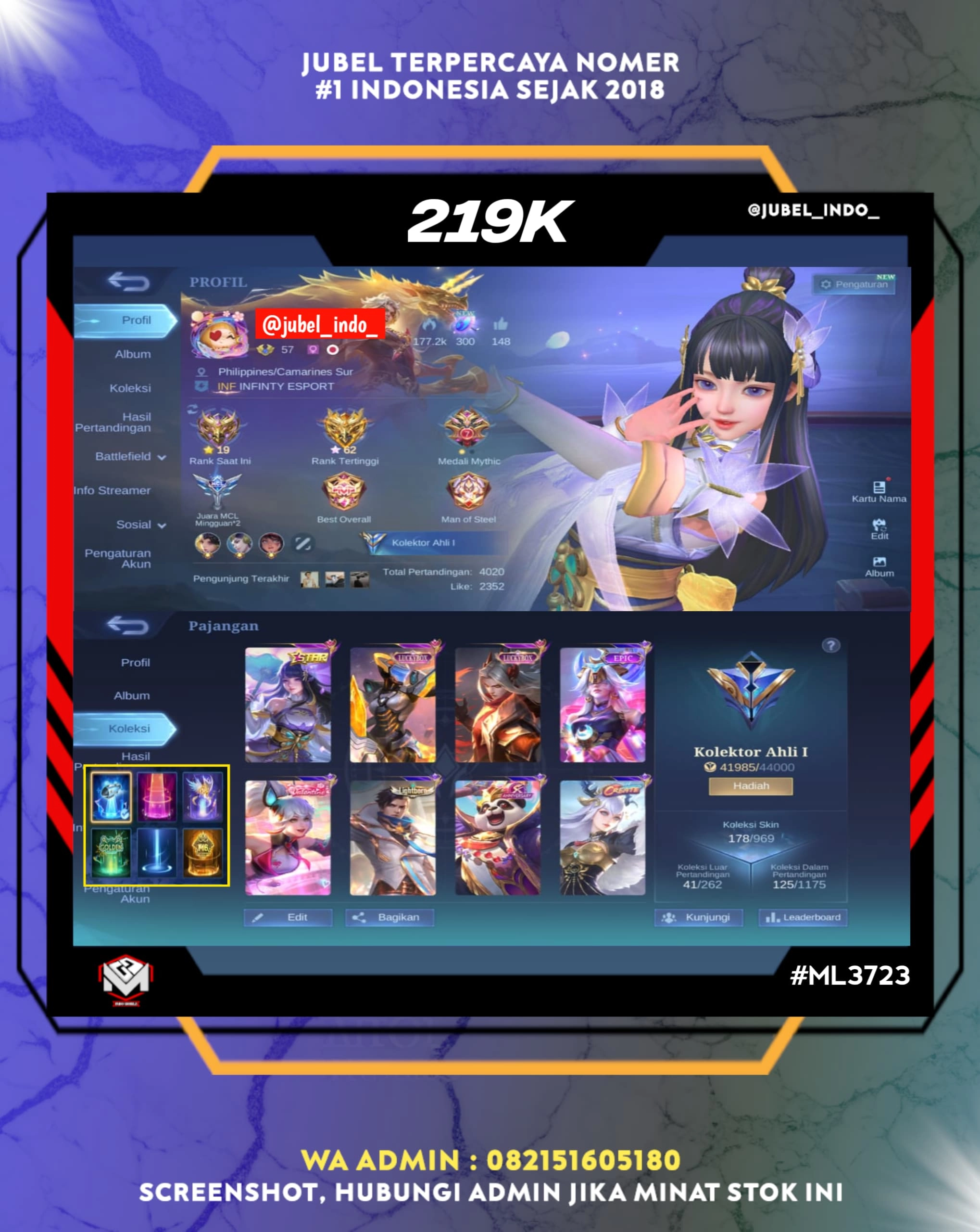 STOK ML #ML3723