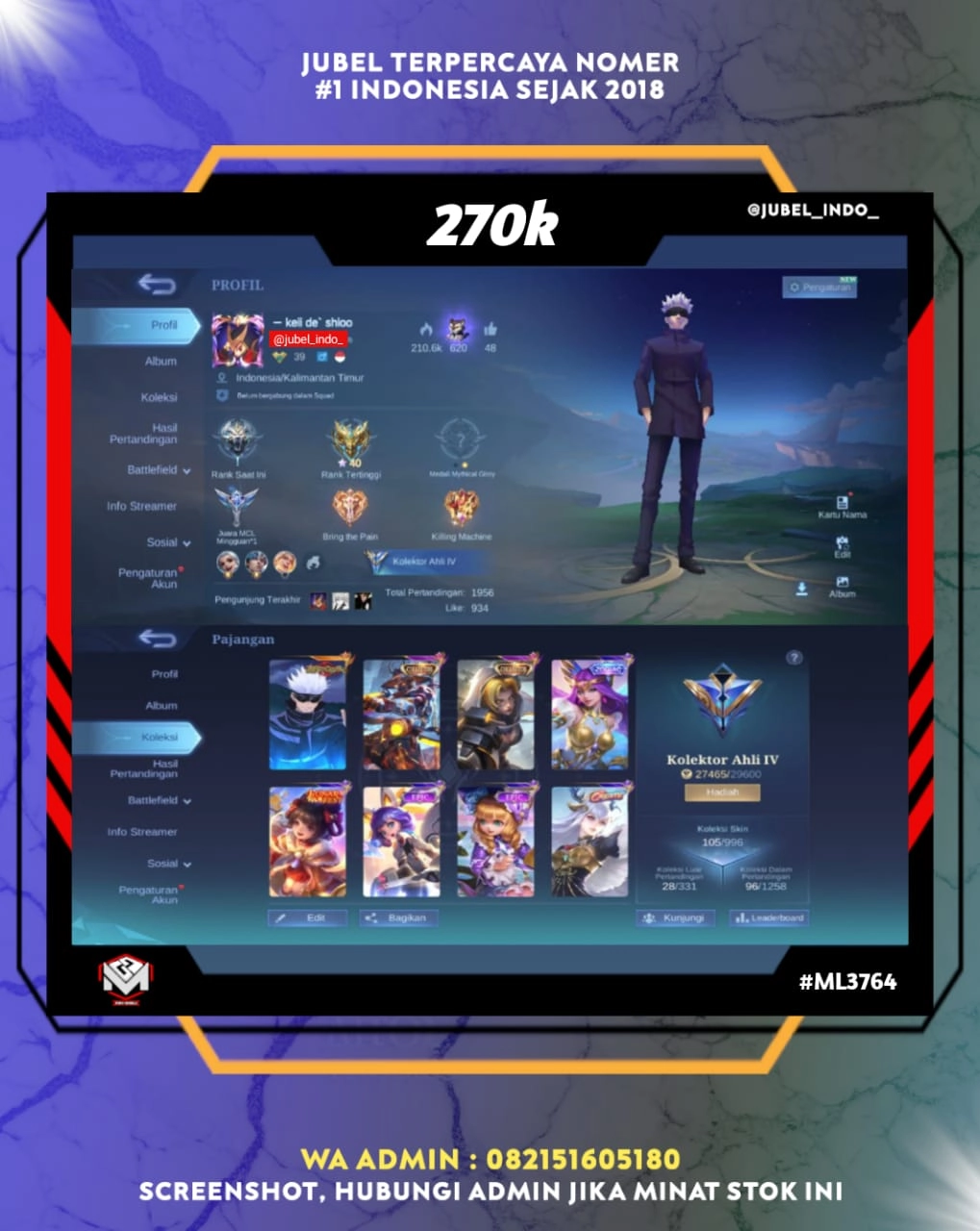 STOK ML #ML3764