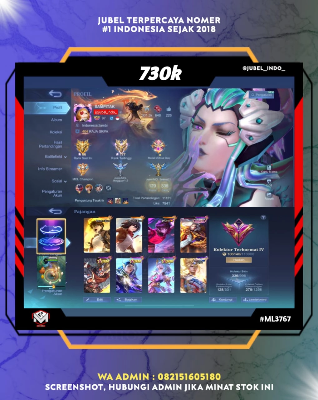 STOK ML #ML3767