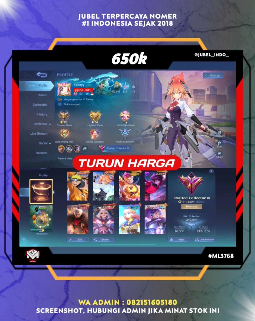 STOK ML #ML3768