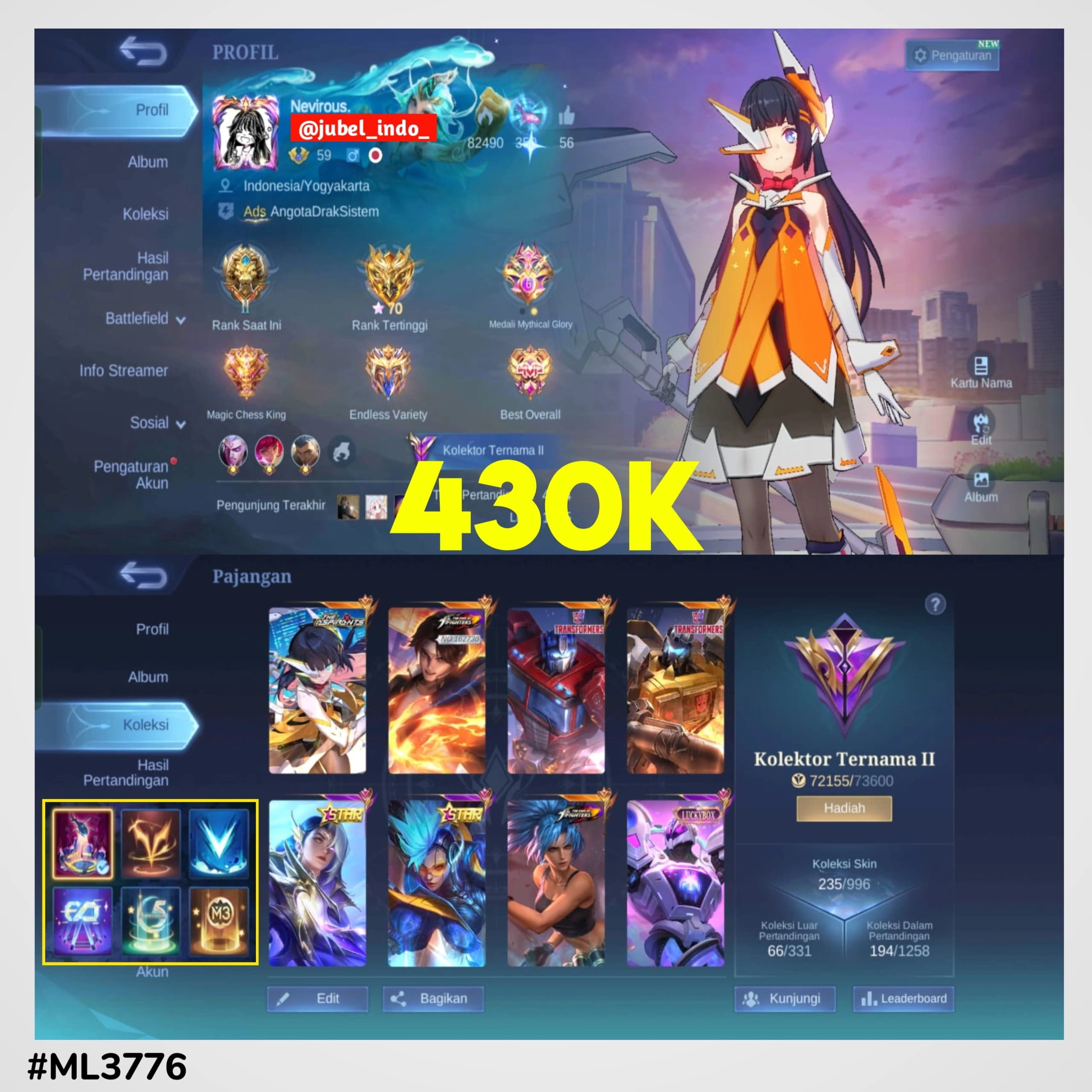 STOK ML #ML3776