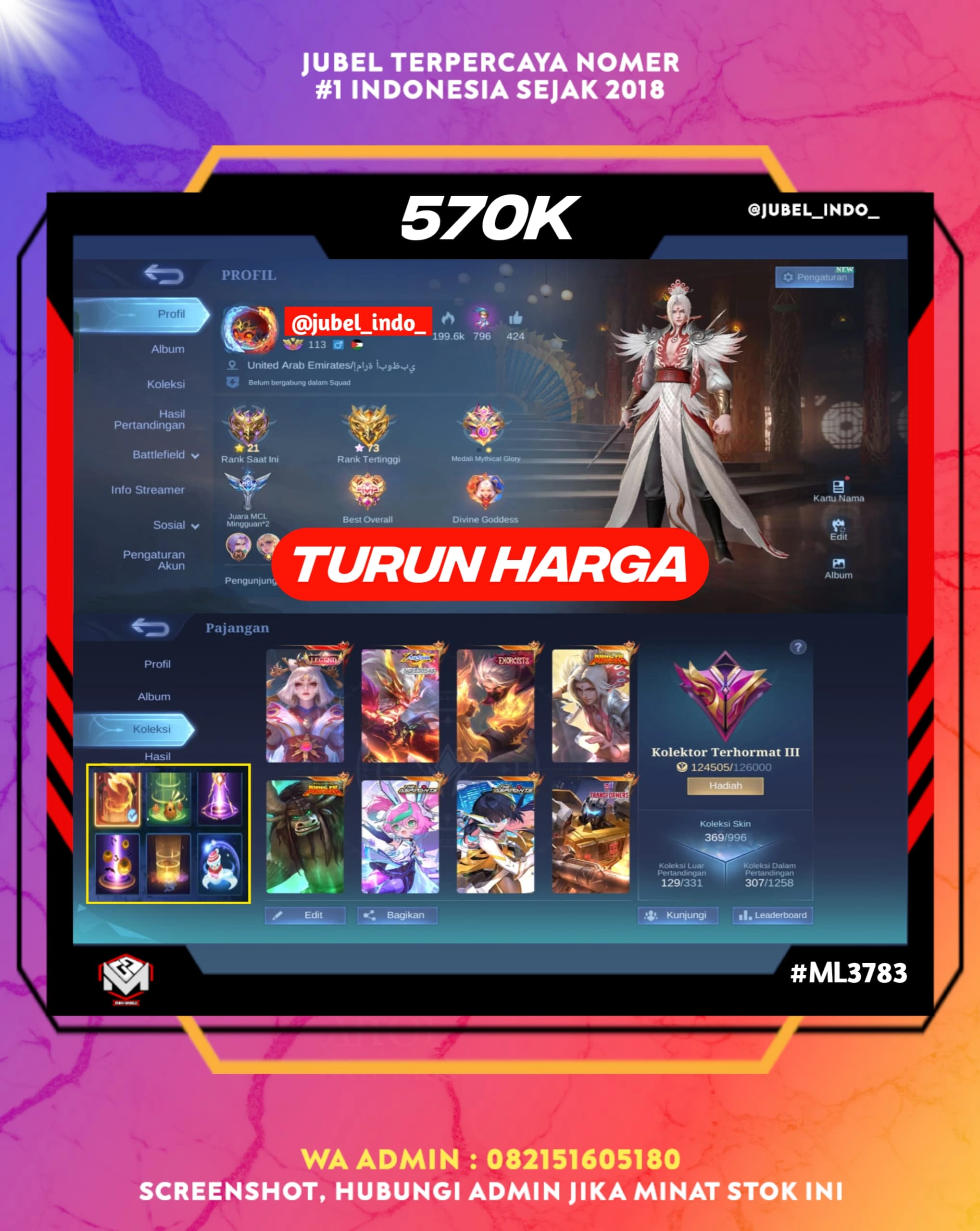 STOK ML #ML3783
