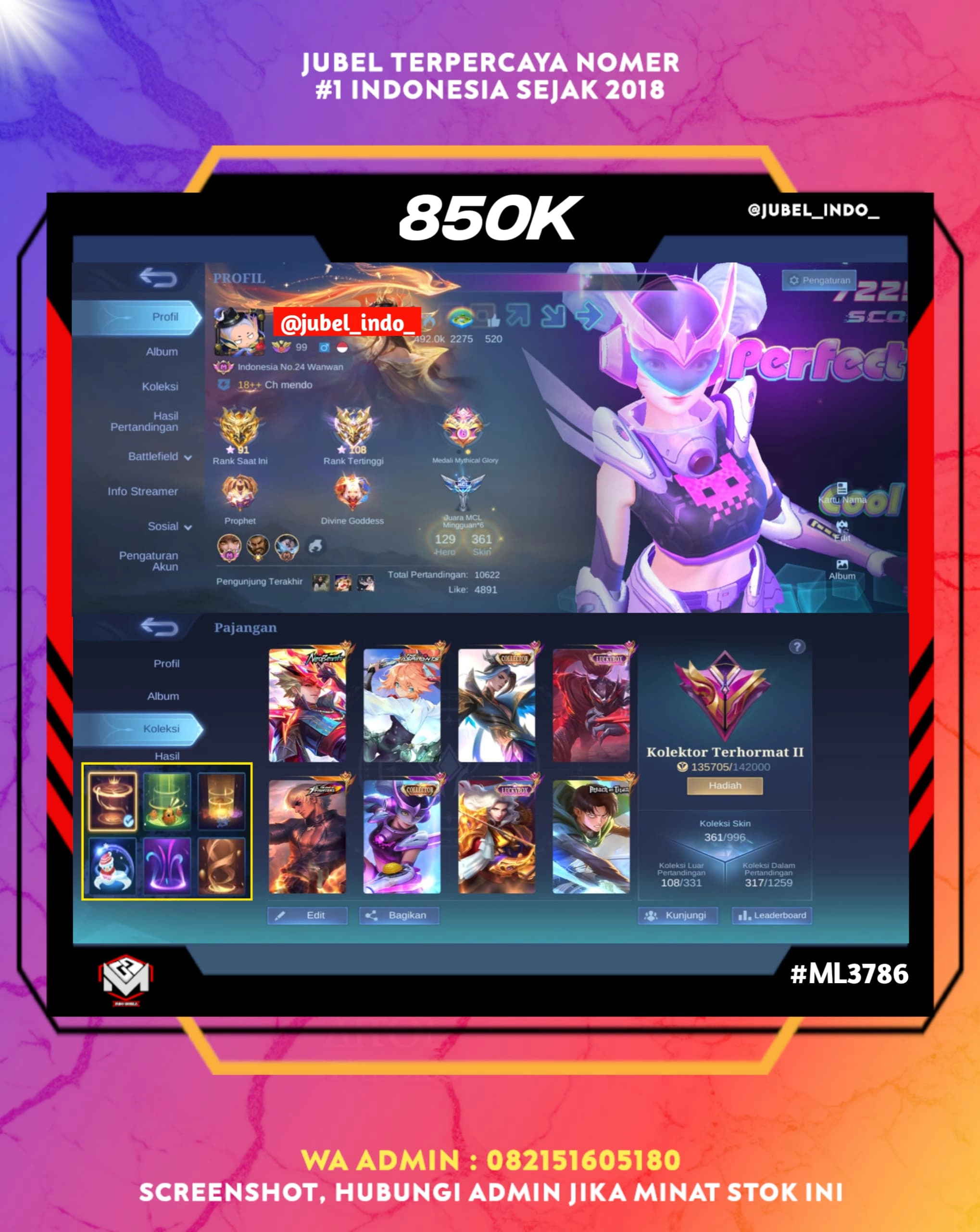 STOK ML #ML3786