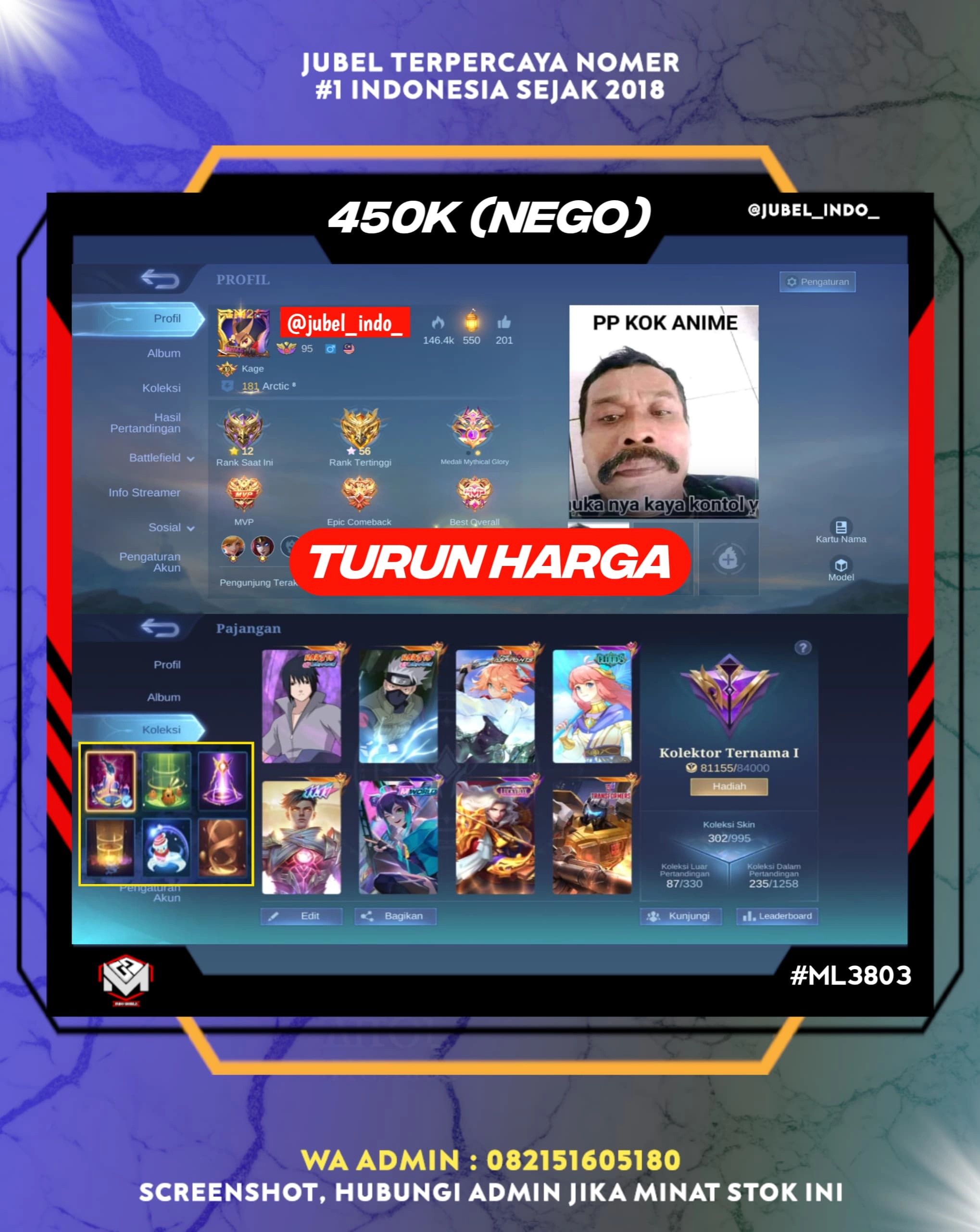 STOK ML #ML3803