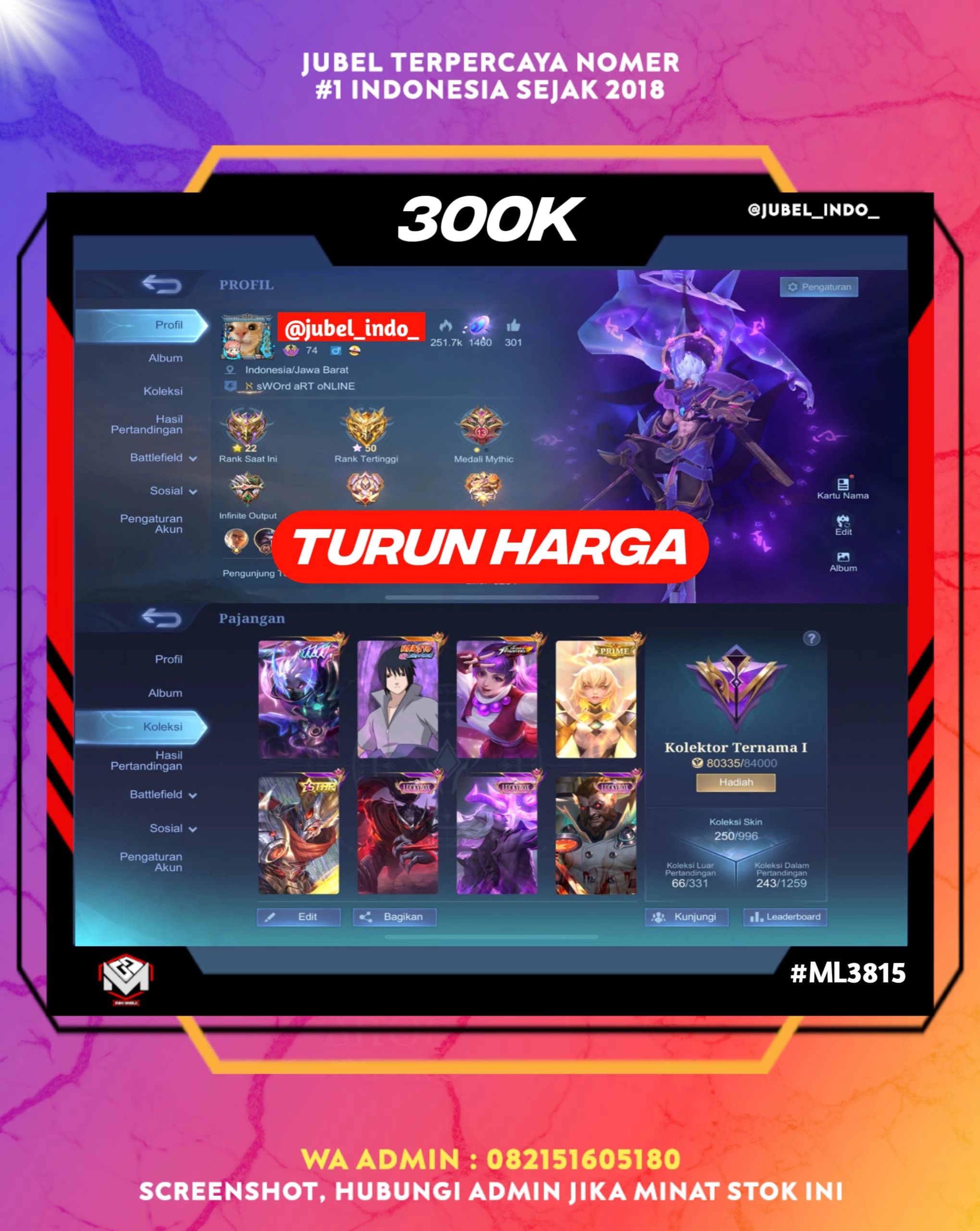 STOK ML #ML3815