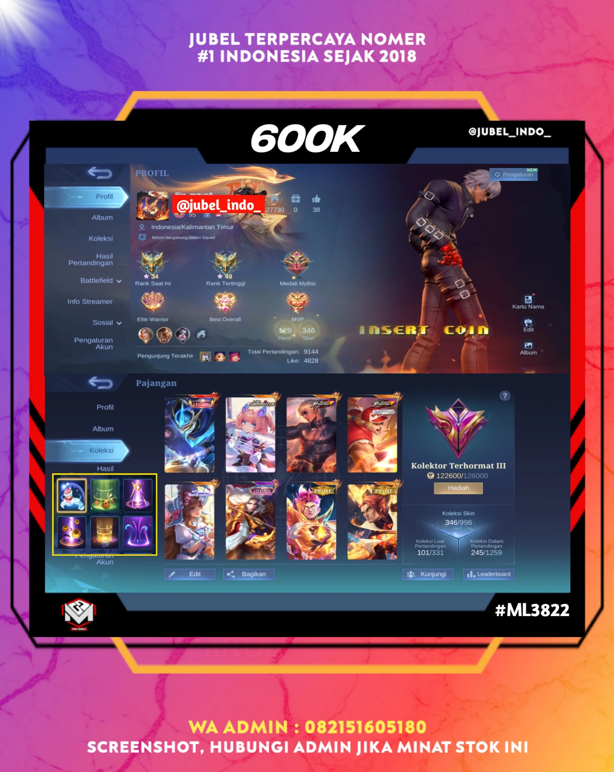 STOK ML #ML3822