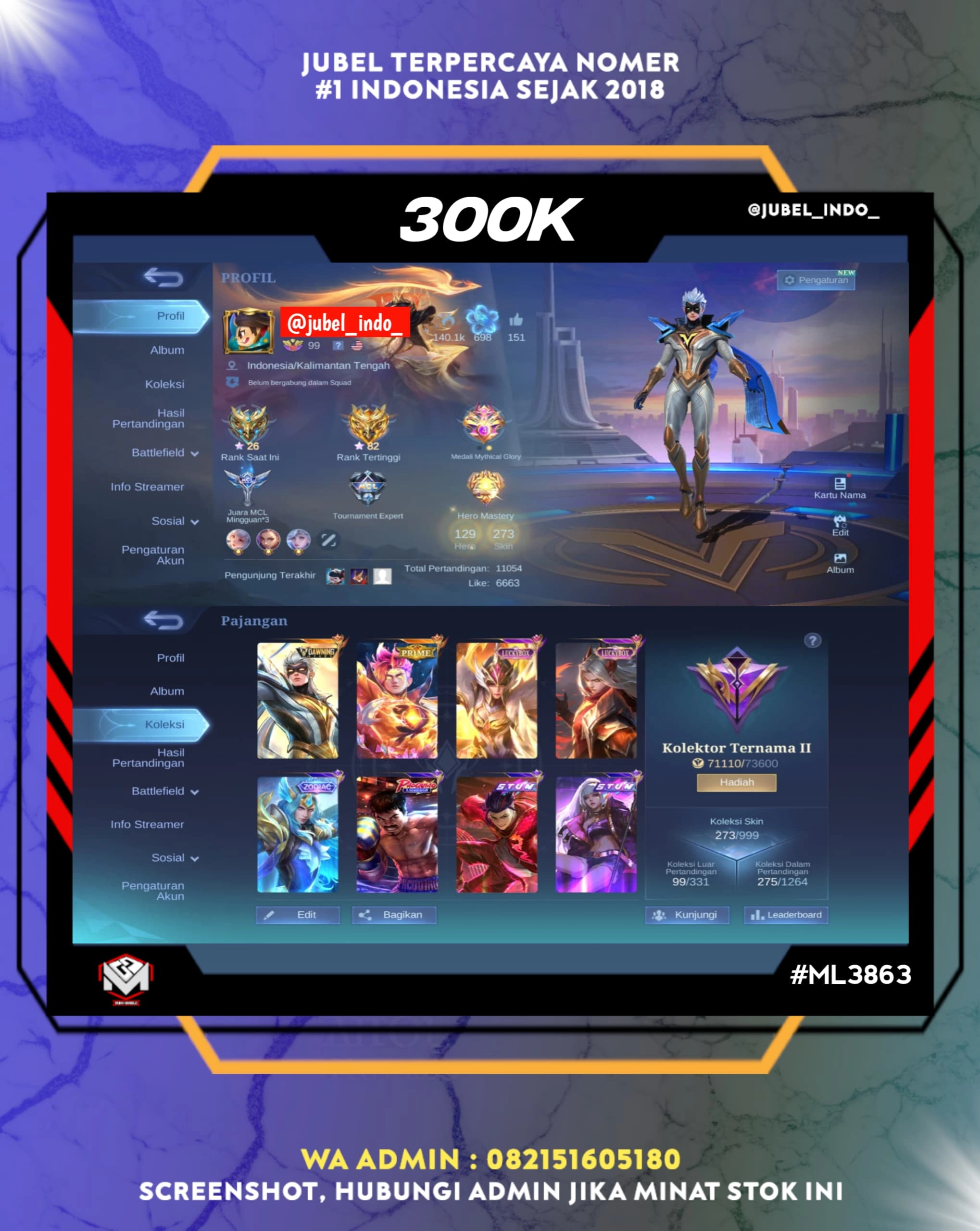 STOK ML #ML3863