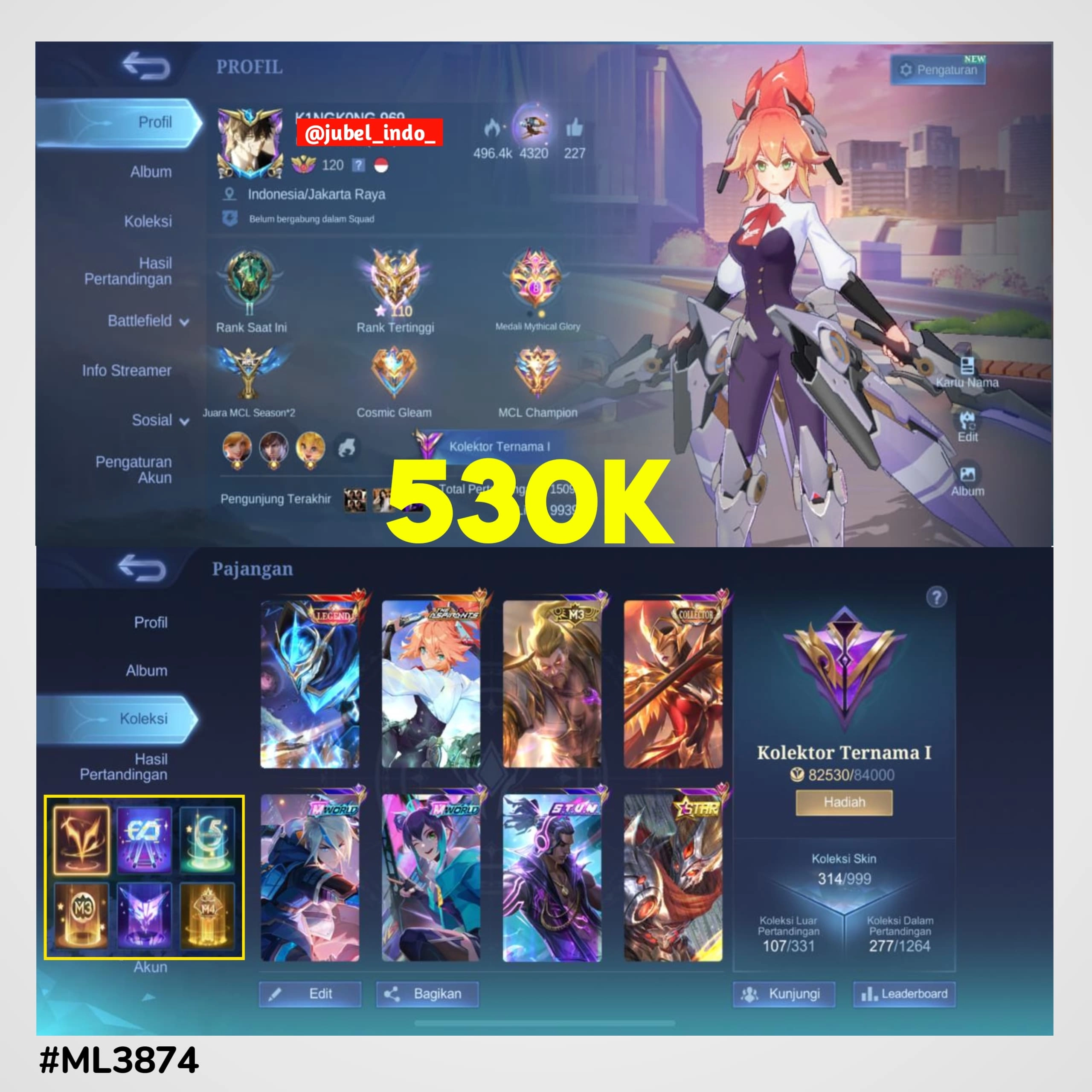 STOK ML #ML3874