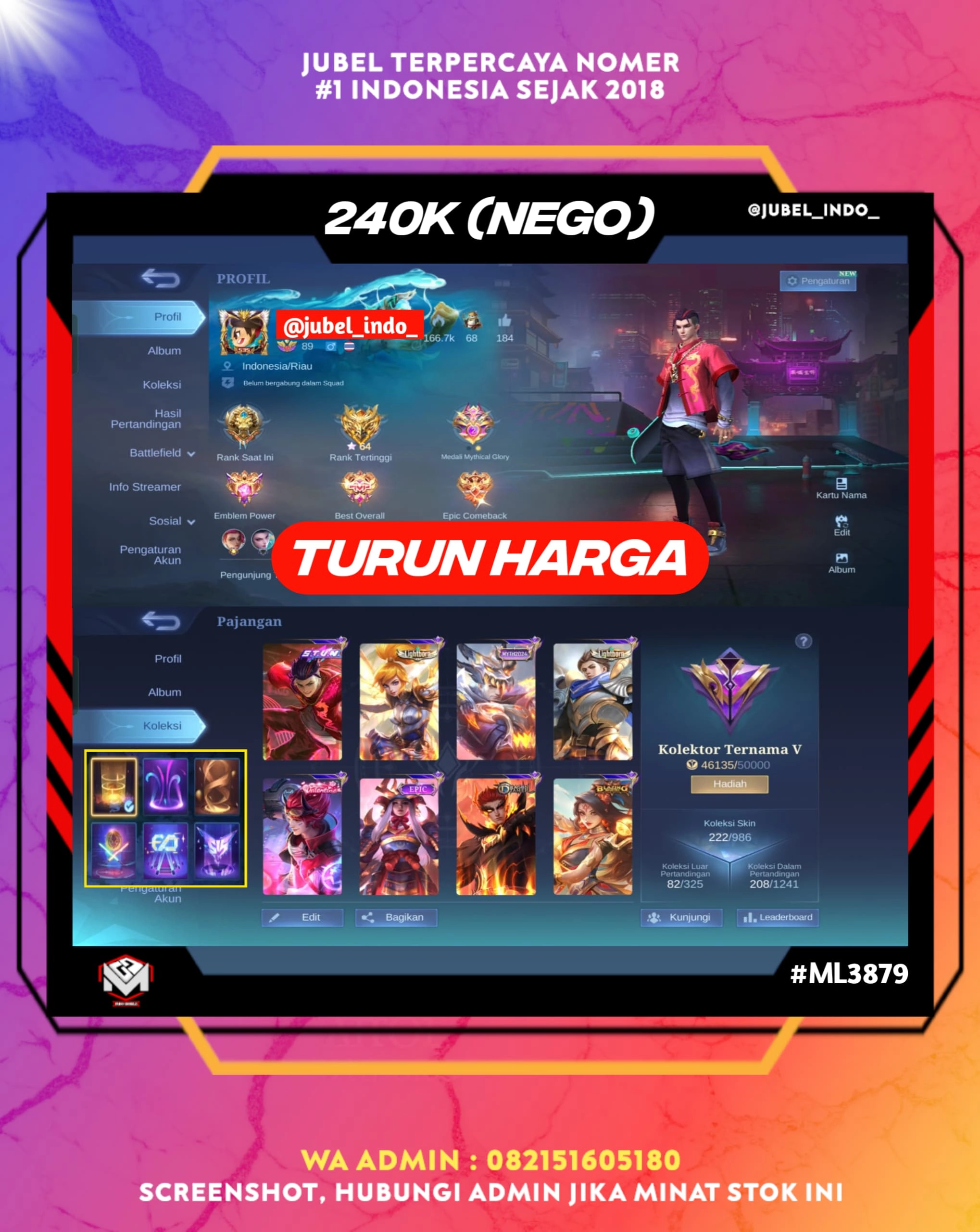 STOK ML #ML3879