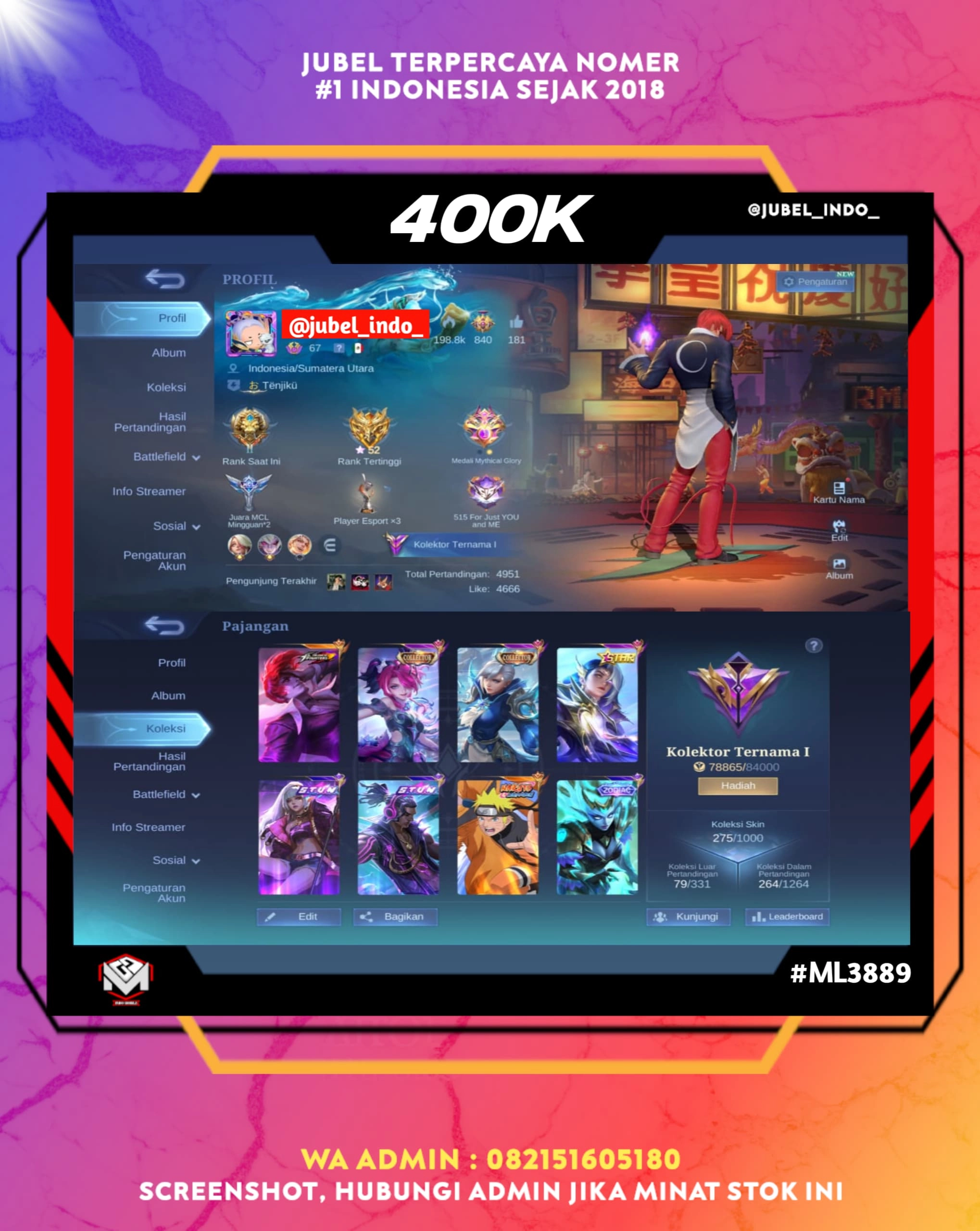 STOK ML #ML3889