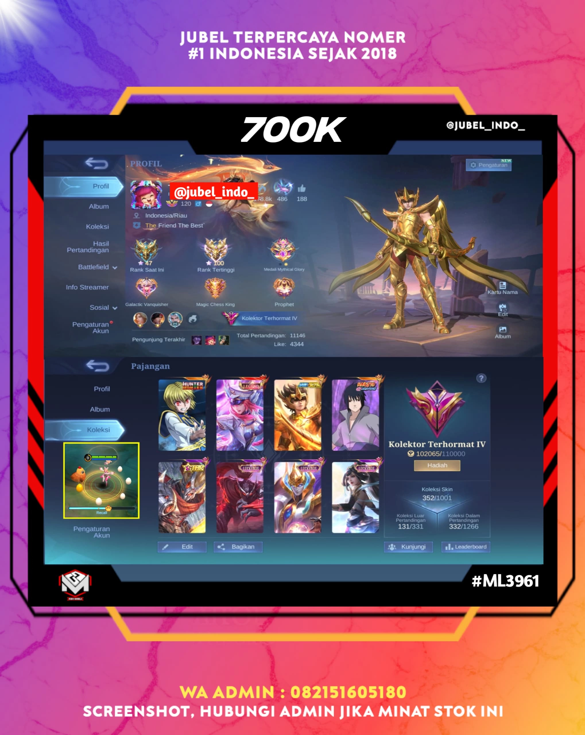 STOK ML #ML3961