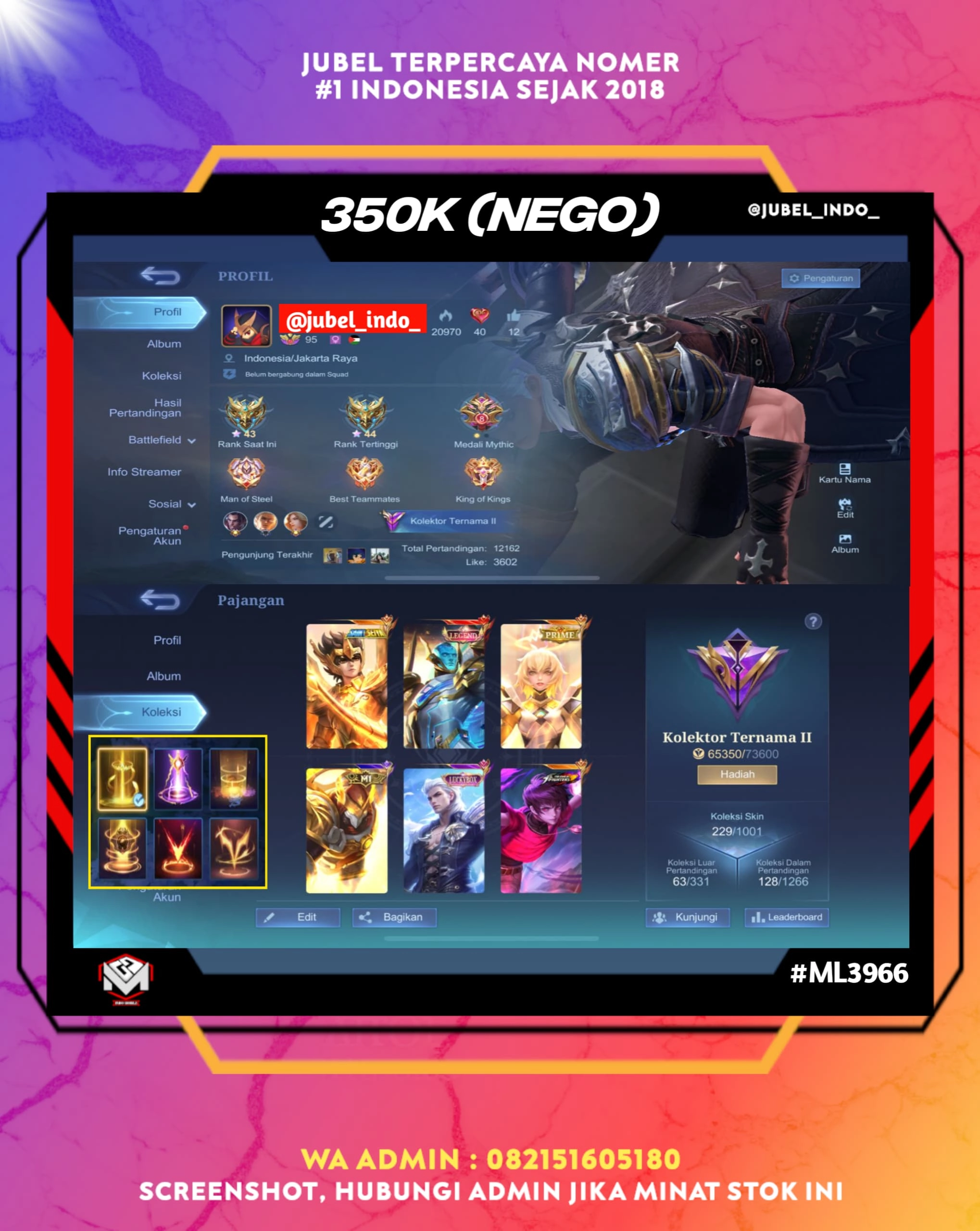 STOK ML #ML3966