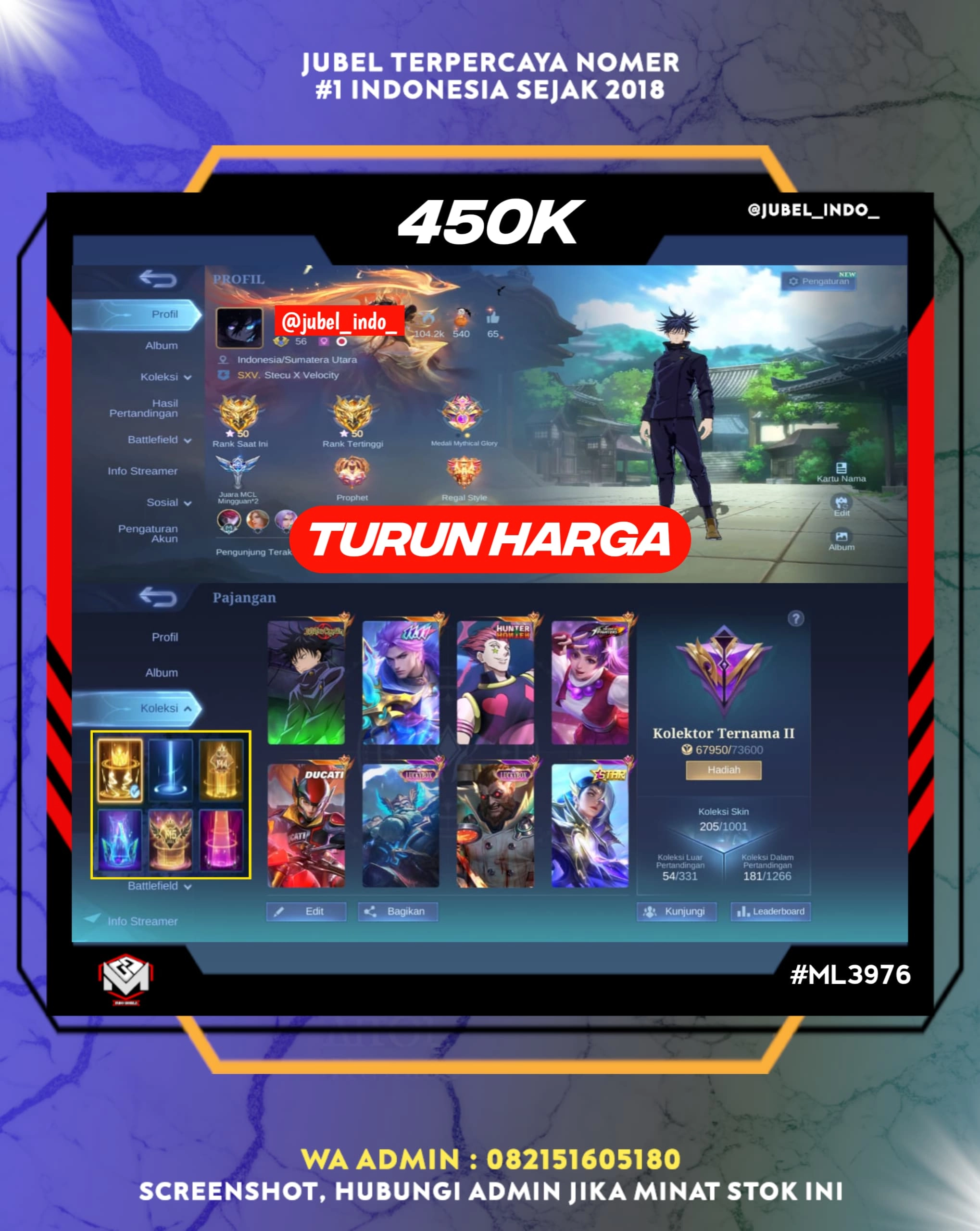 STOK ML #ML3976