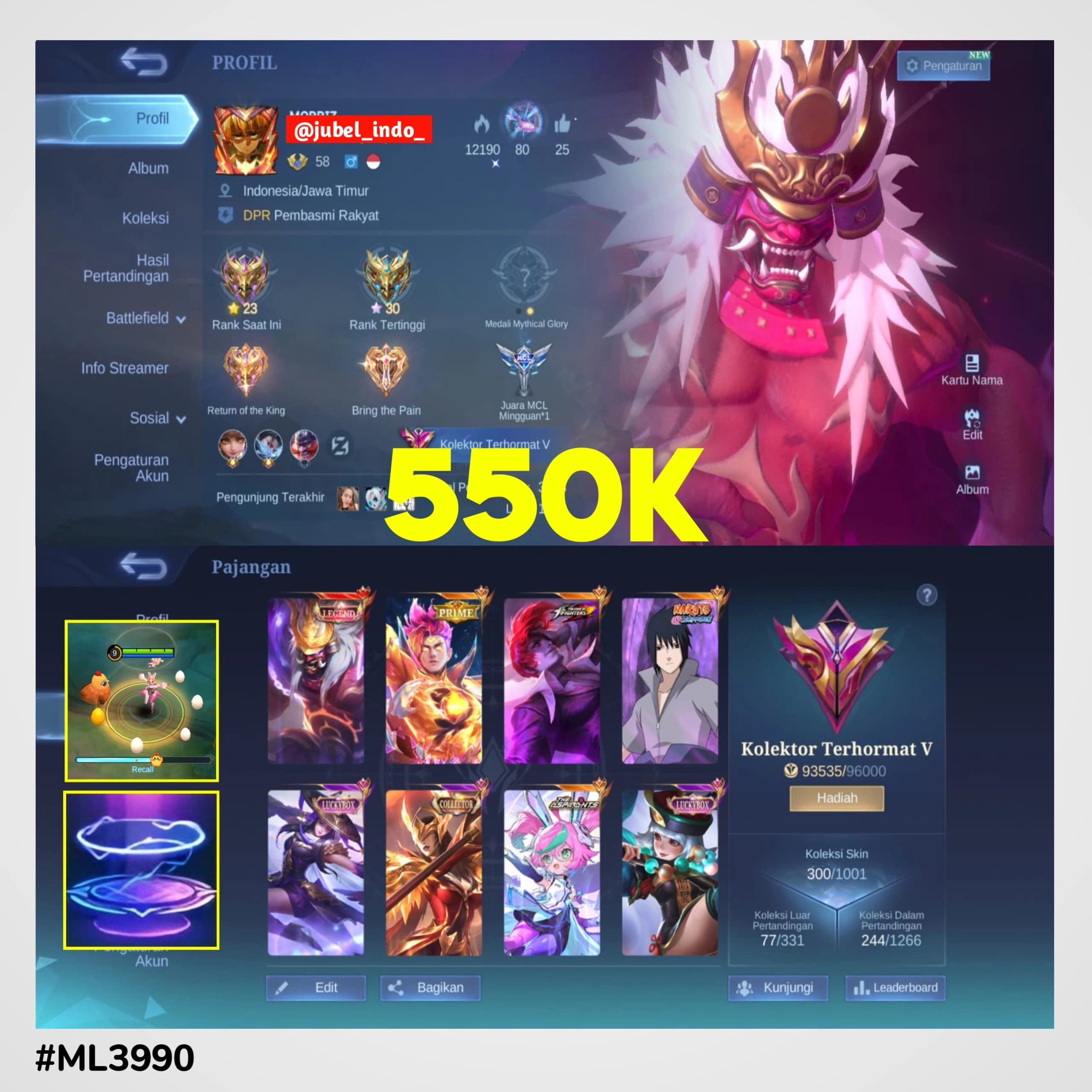 STOK ML #ML3990