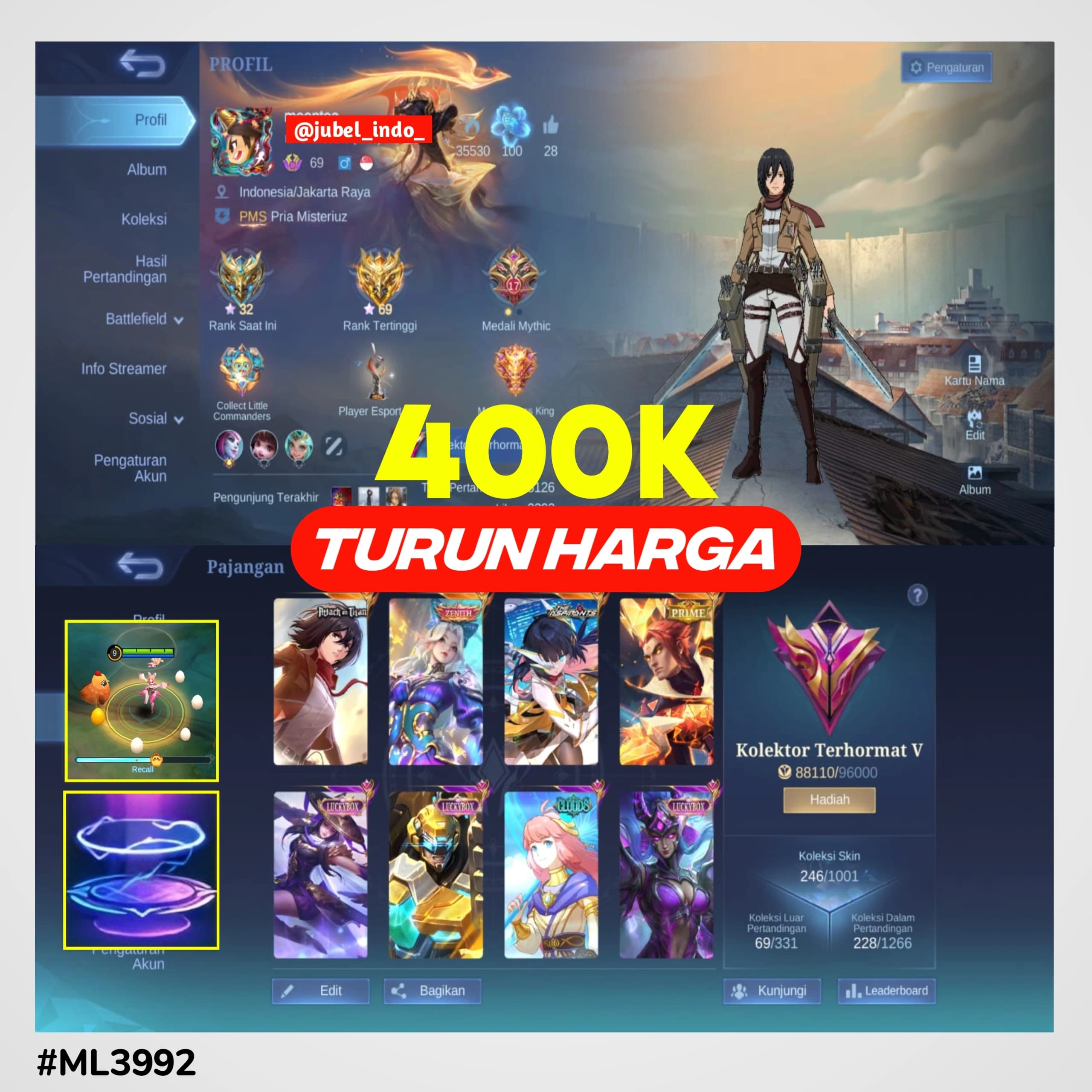 STOK ML #ML3992