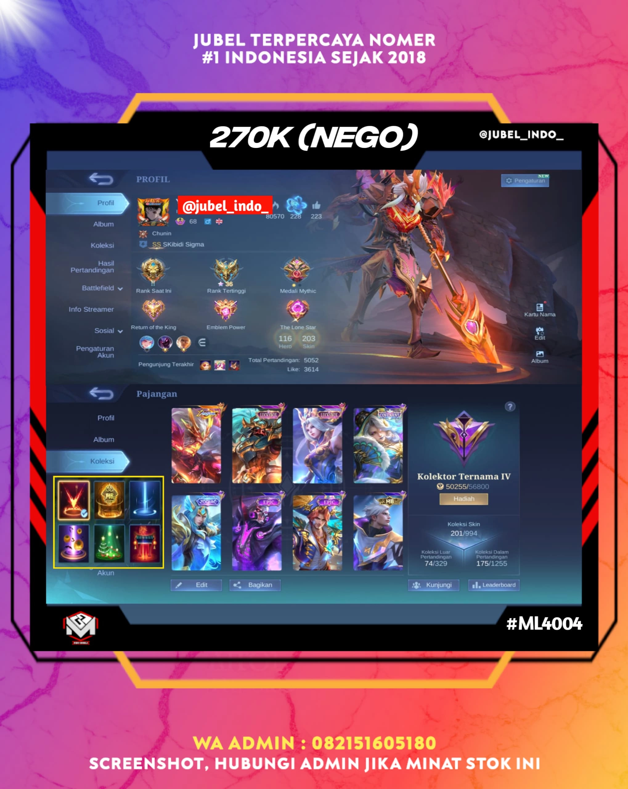 STOK ML #ML4004