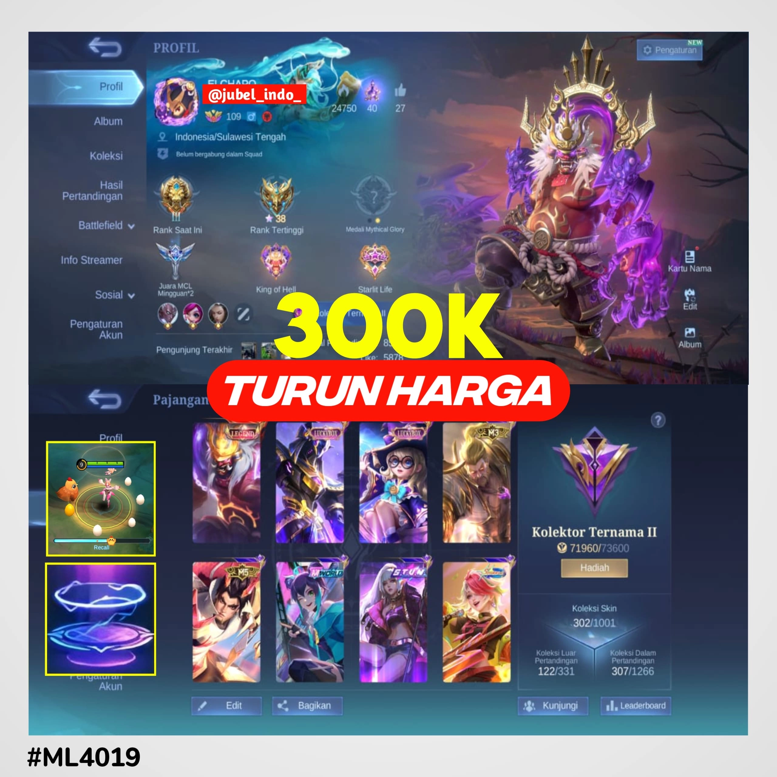 STOK ML #ML4019