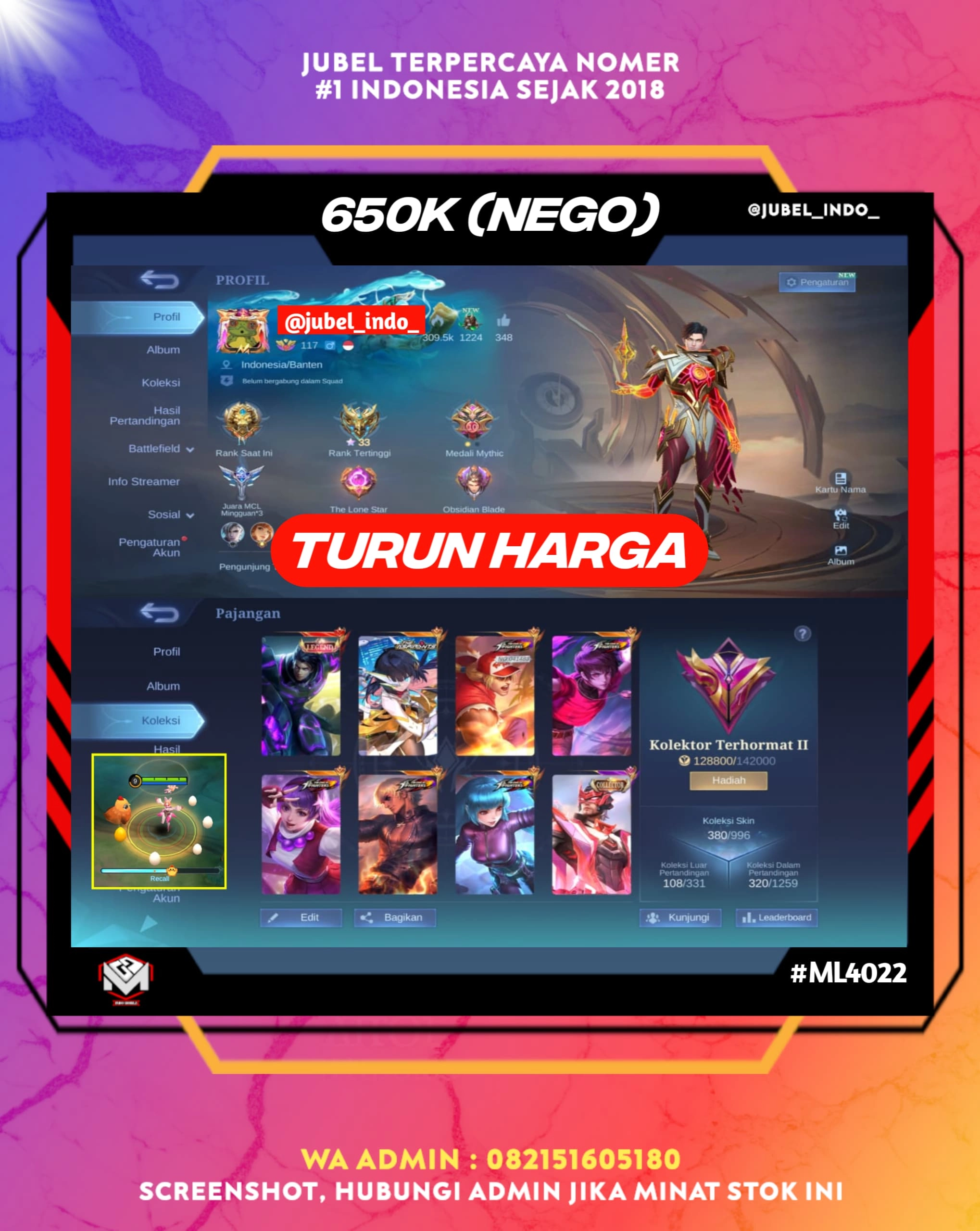 STOK ML #ML4022