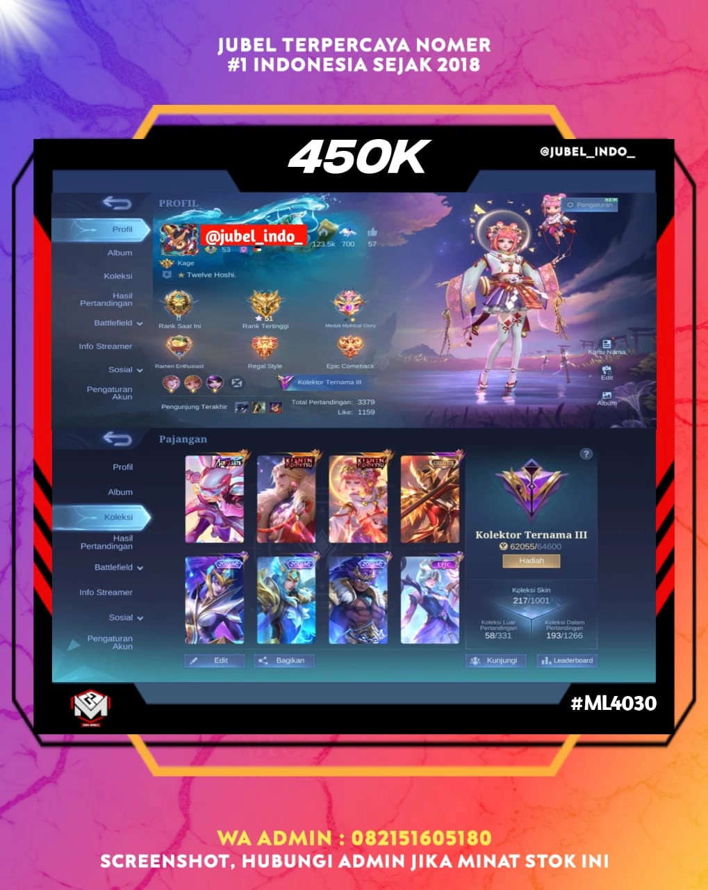 STOK ML #ML4030