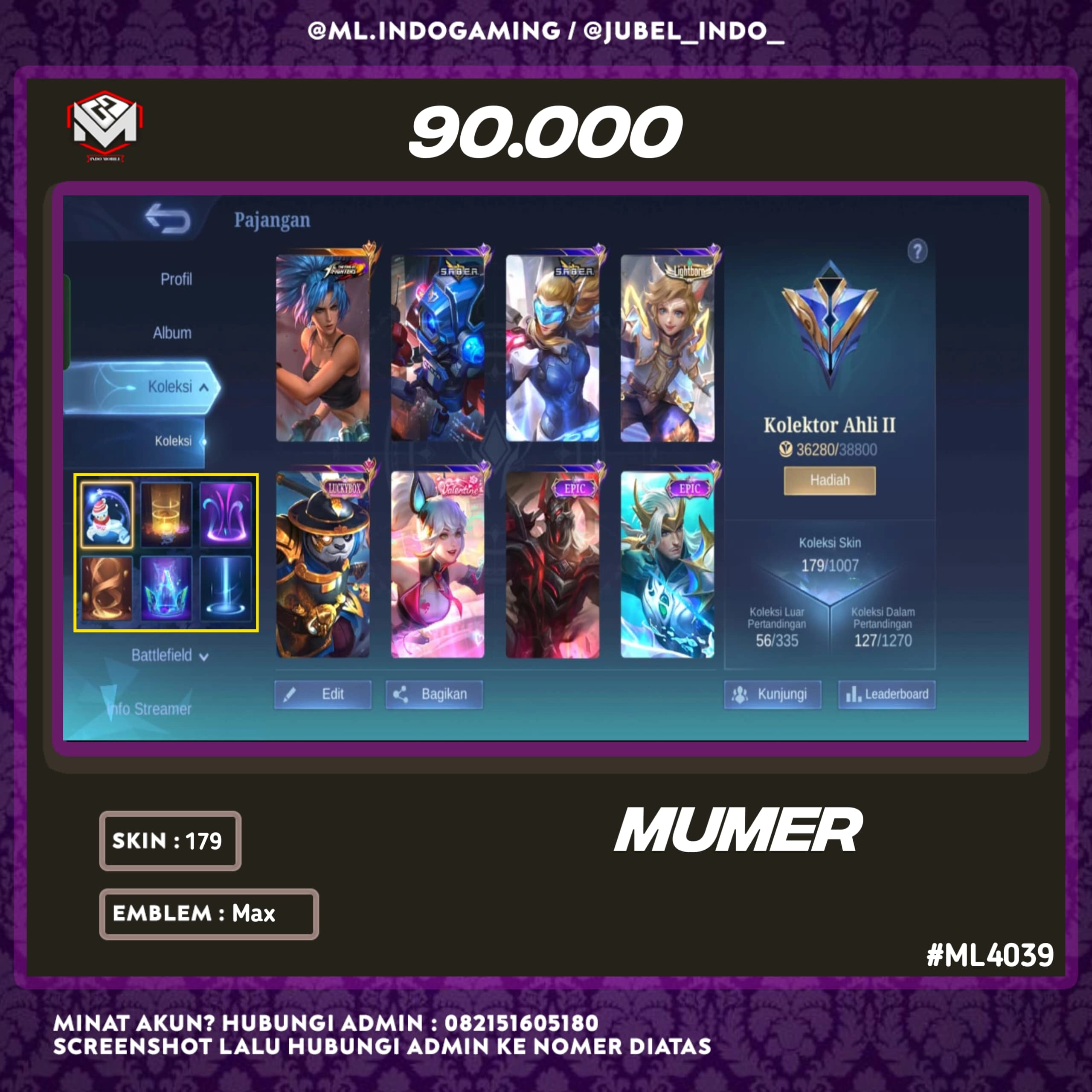 STOK ML #ML4039