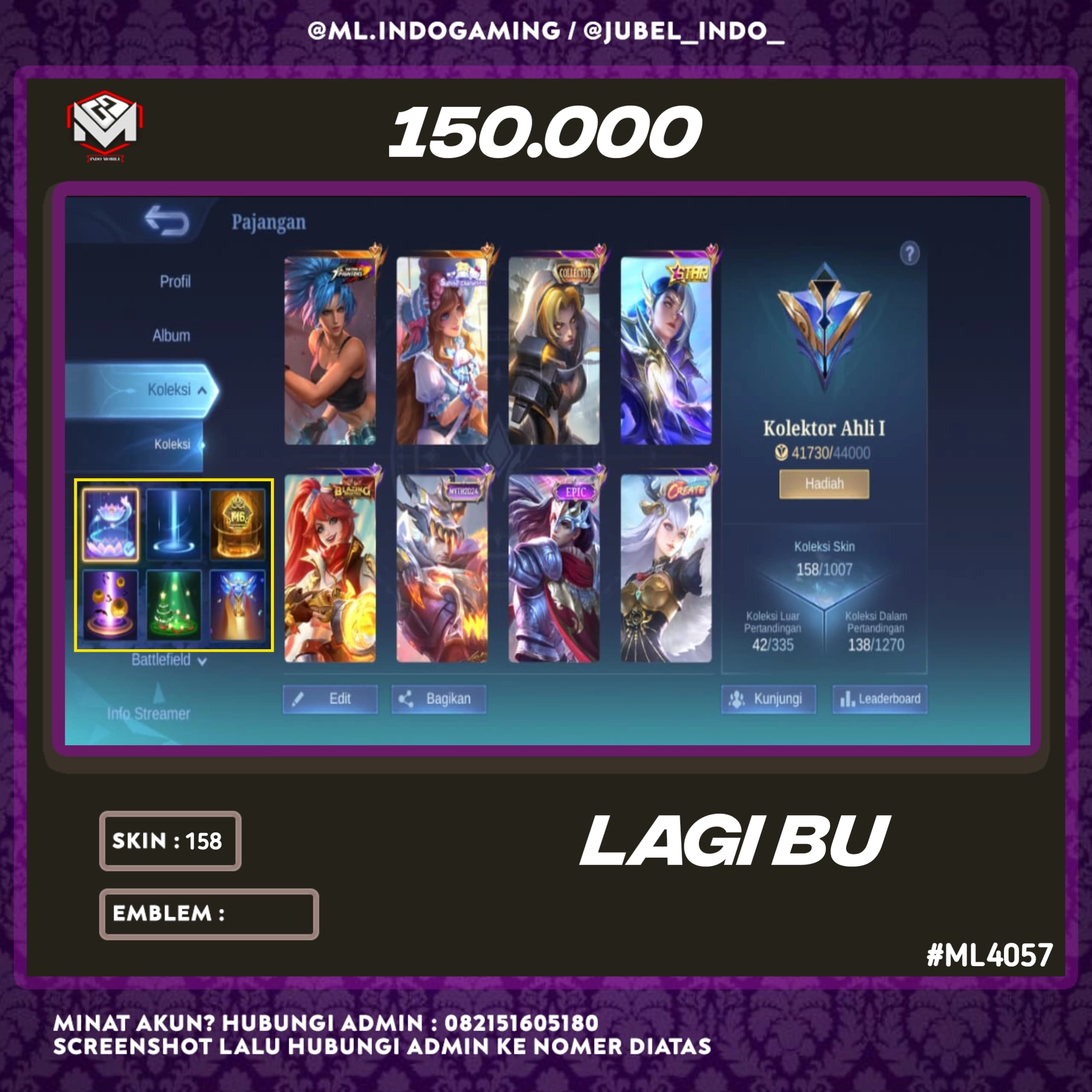 STOK ML #ML4057