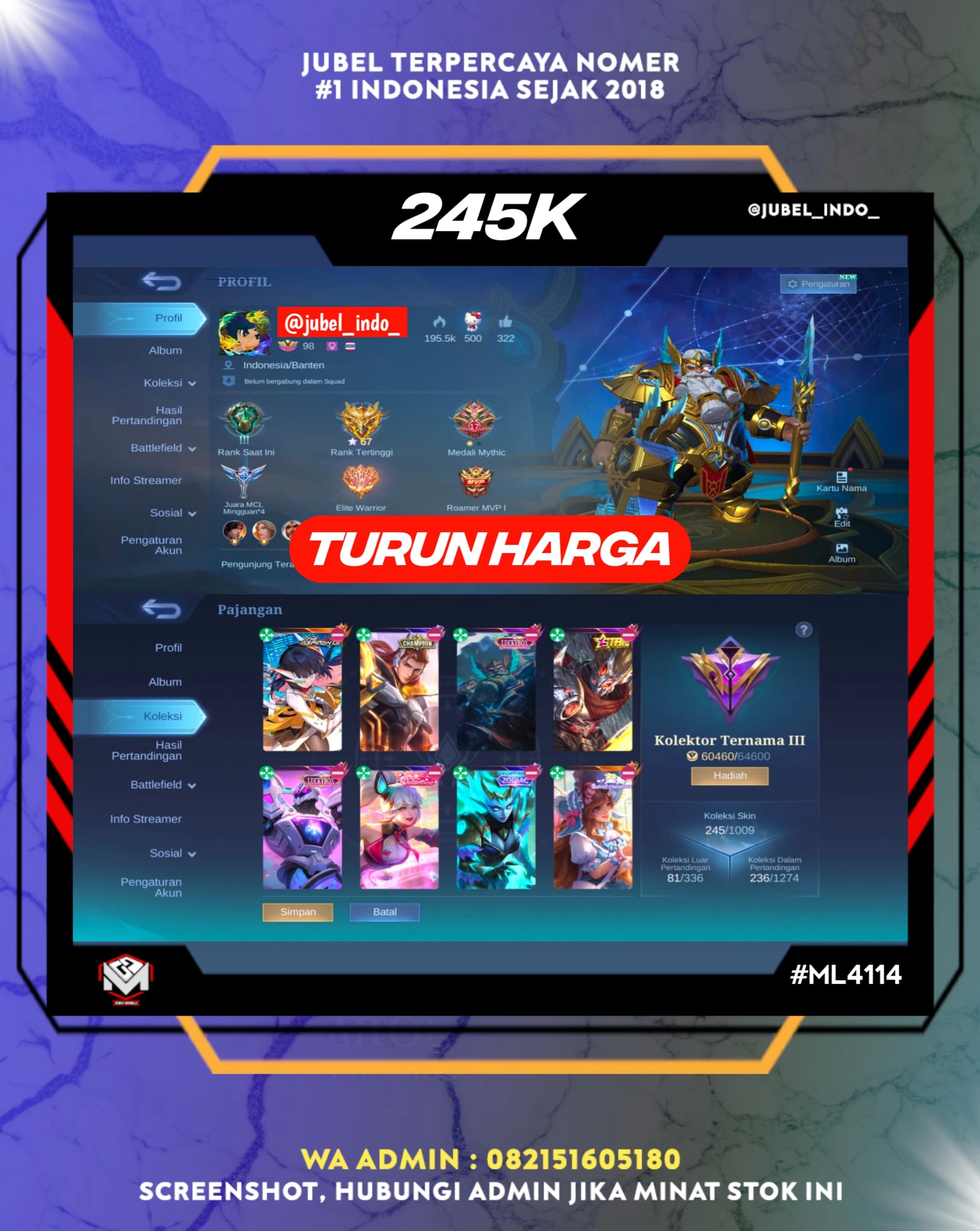 STOK ML #ML4114