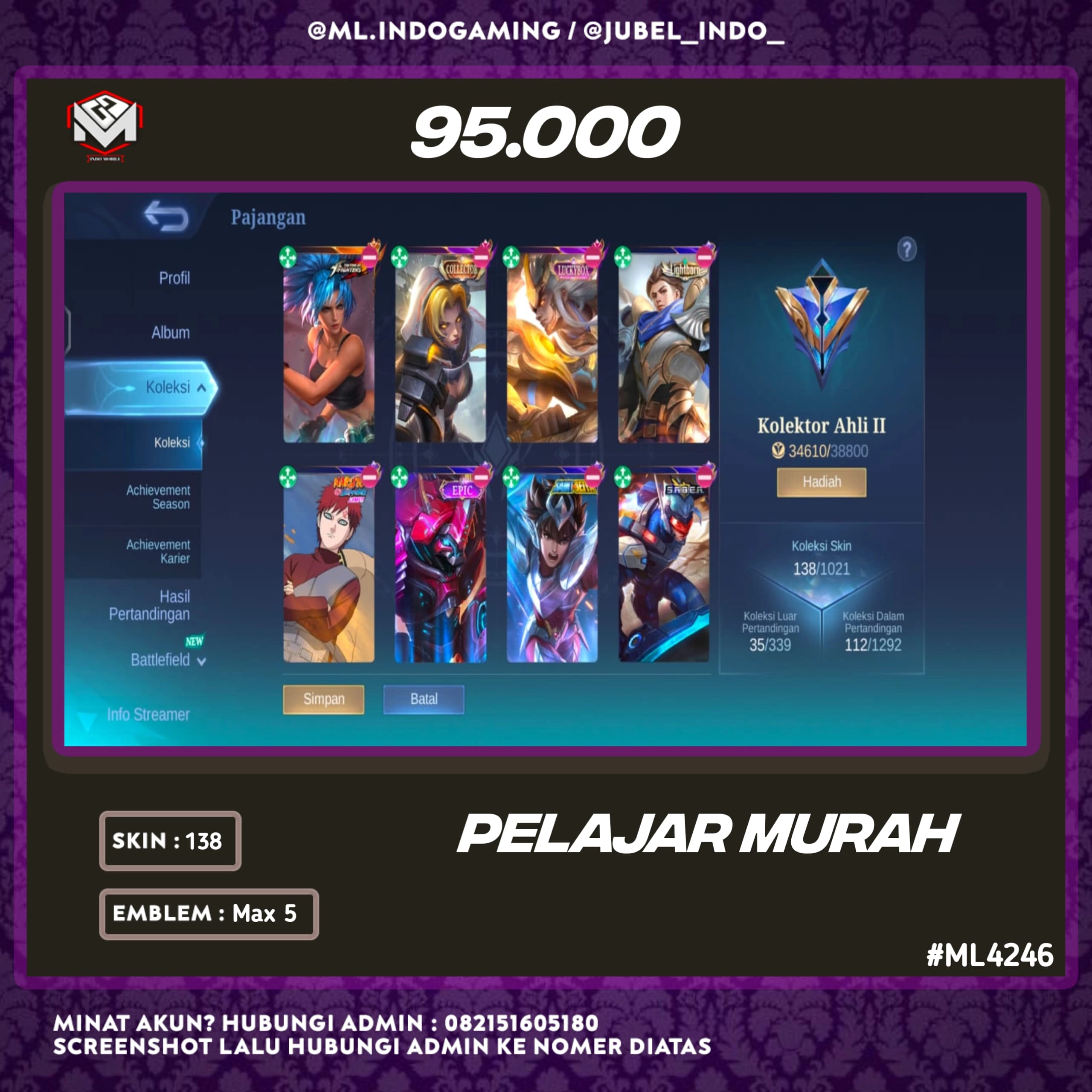 STOK ML #ML4246