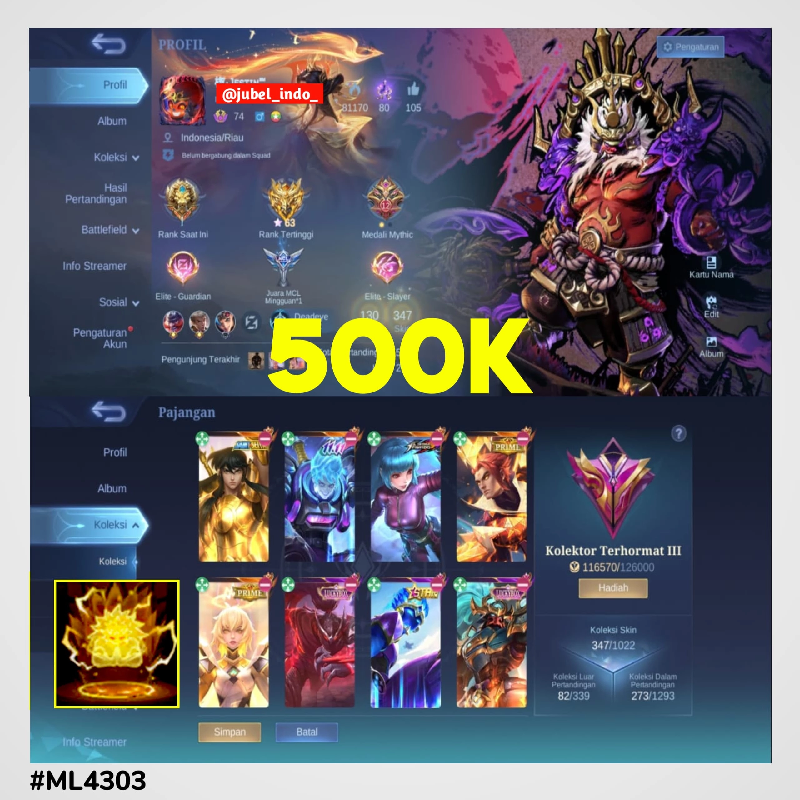 STOK ML #ML4303