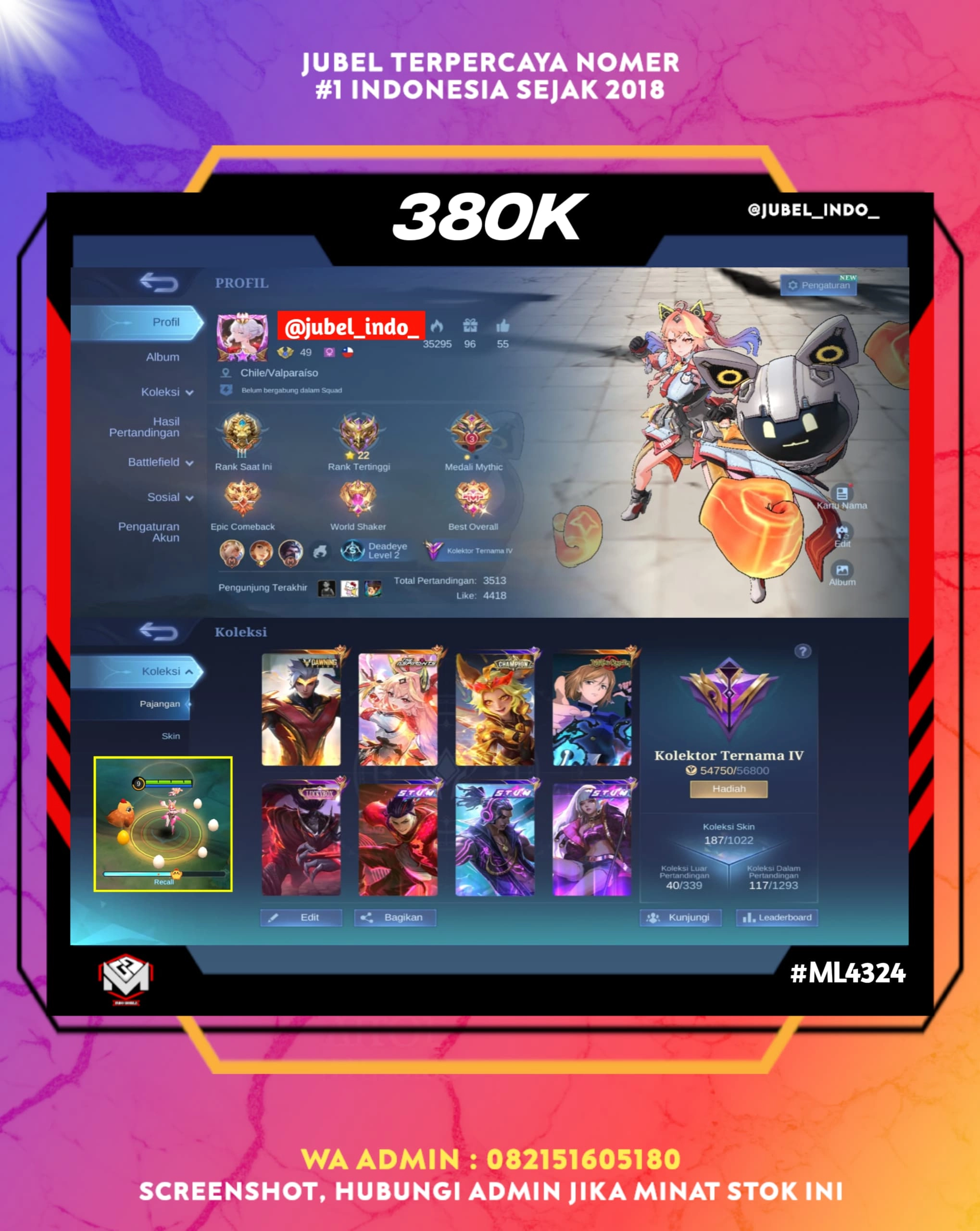 STOK ML #ML4324